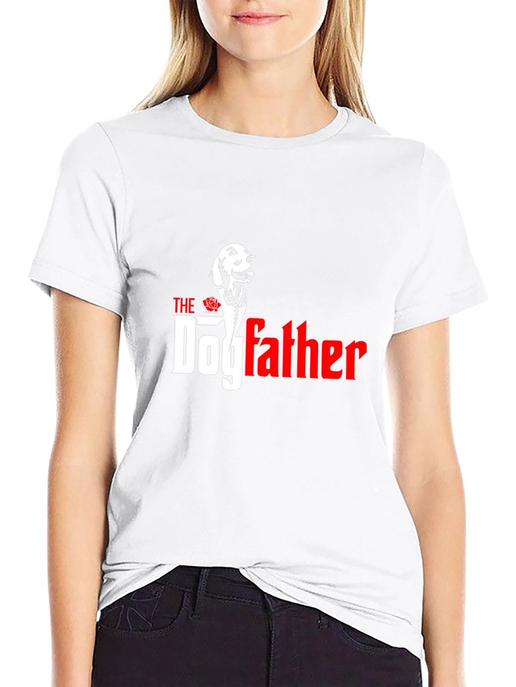 The Dogfather T-Shirt: Funny Canine Mafia Tee