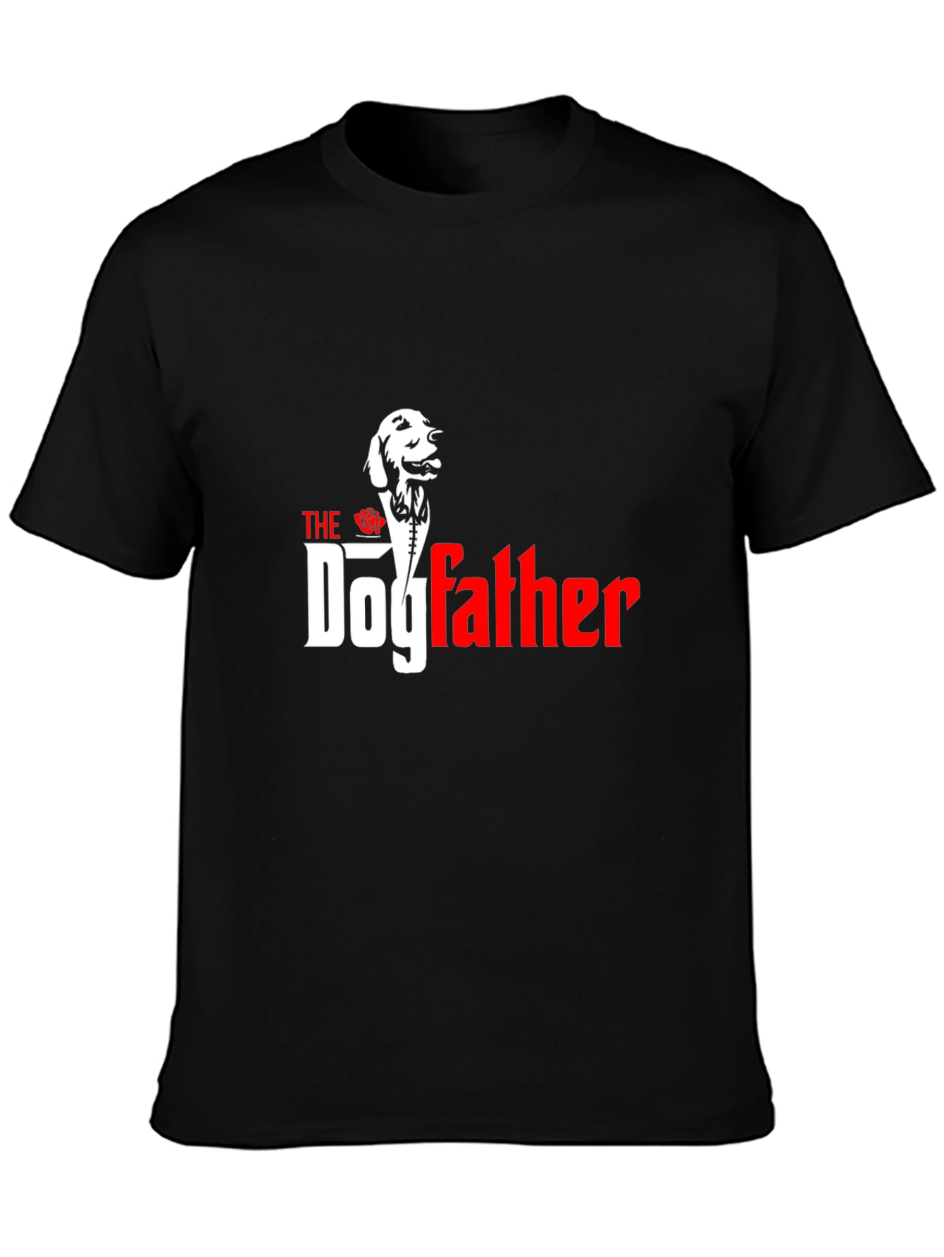 The Dogfather T-Shirt: Funny Canine Mafia Tee
