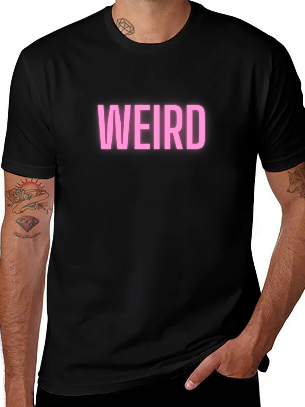 Weird Graphic Tee - Bold Statement T-Shirt