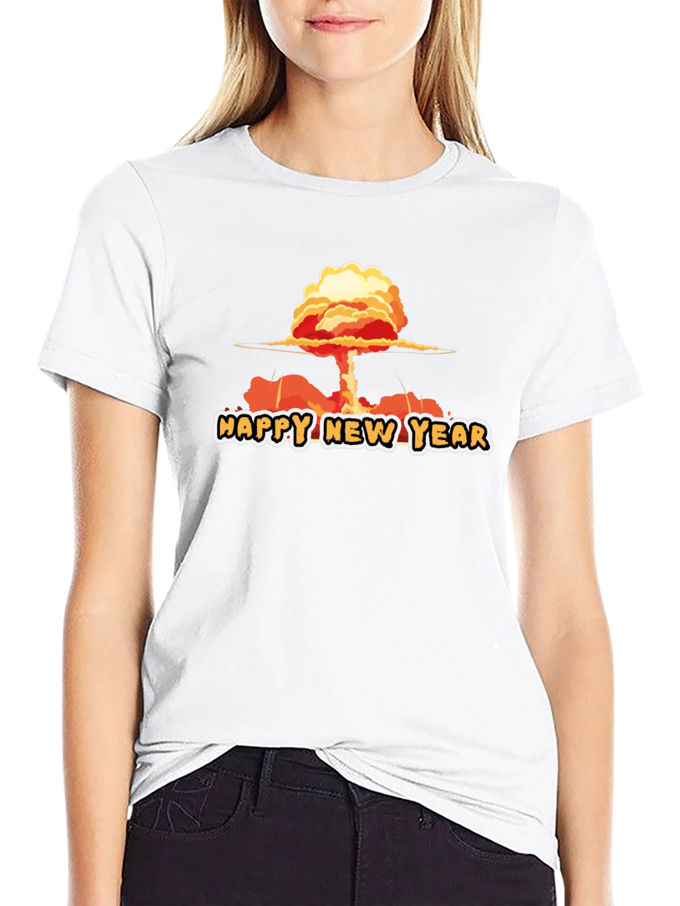 Happy New Year Funny Graphic Tee