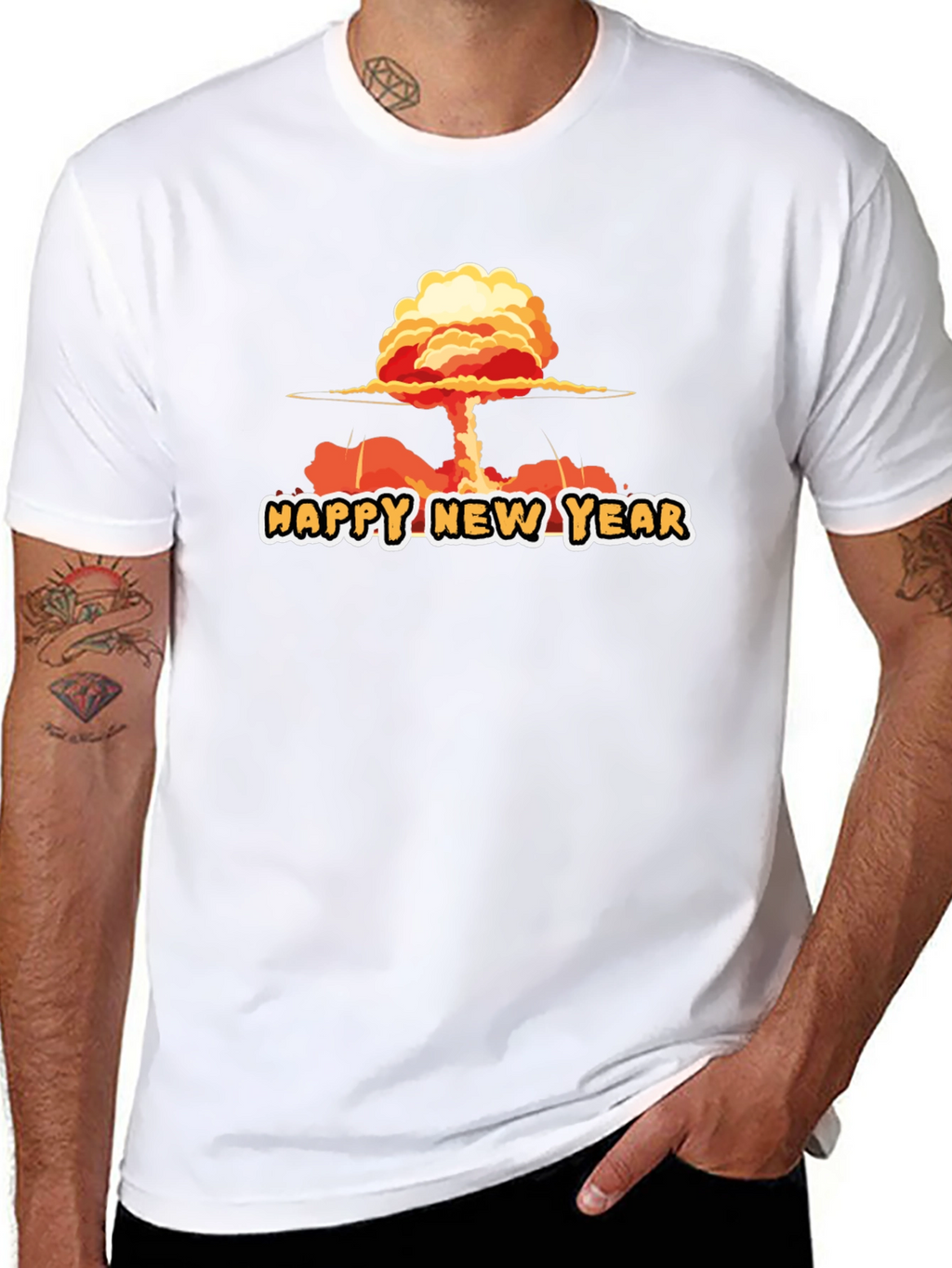 Happy New Year Funny Graphic Tee