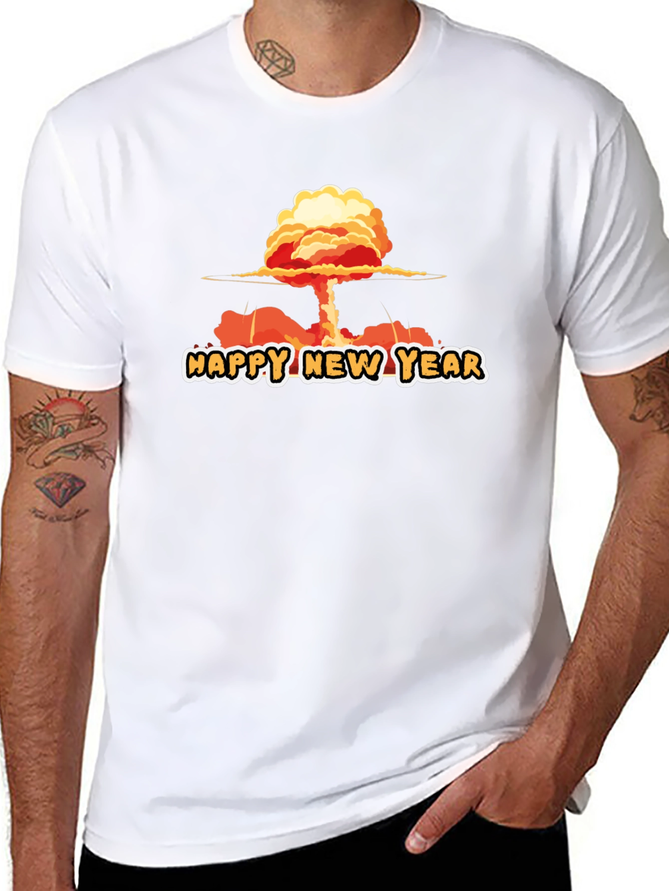 Happy New Year Funny Graphic Tee