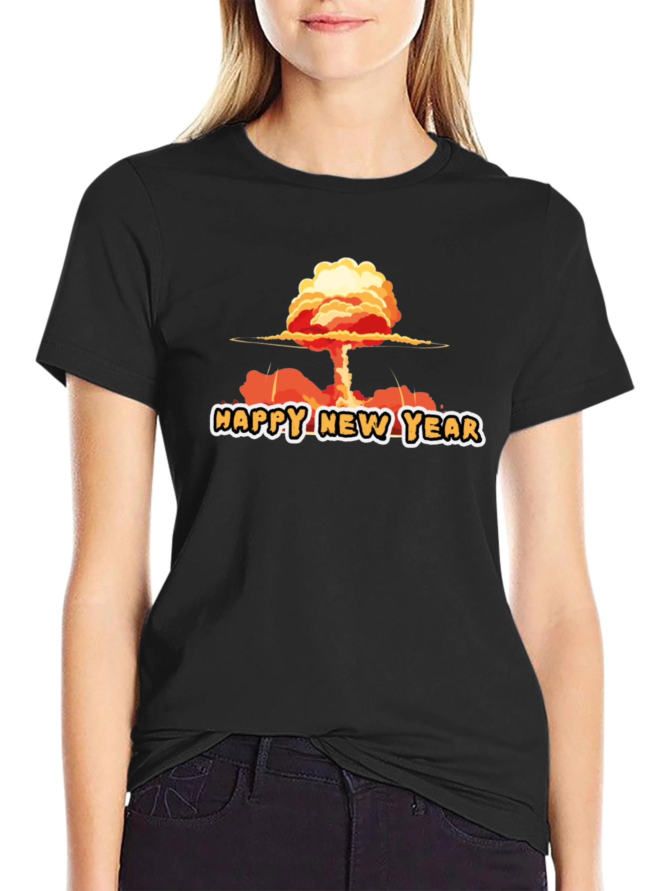 Happy New Year Funny Graphic Tee