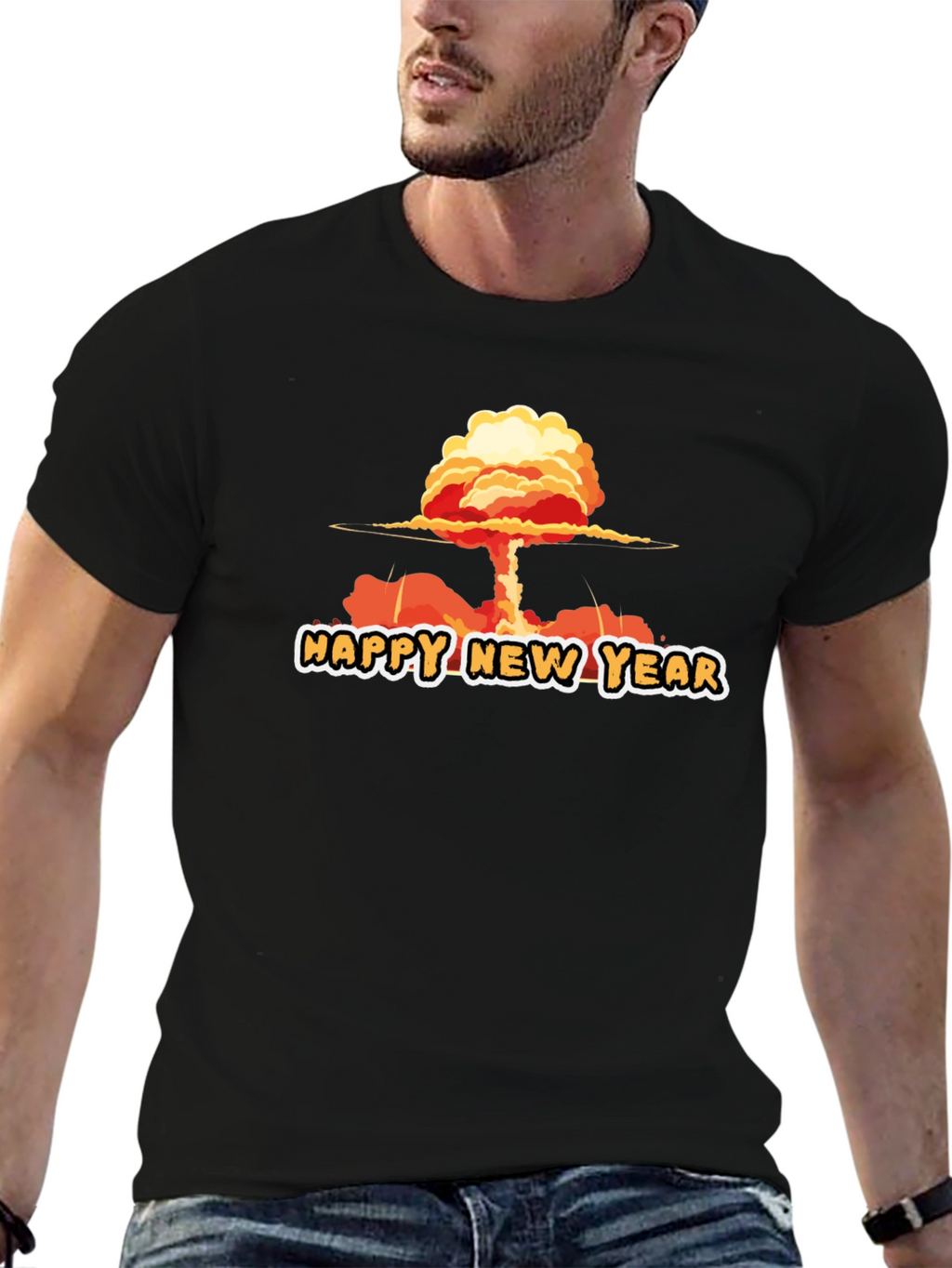 Happy New Year Funny Graphic Tee