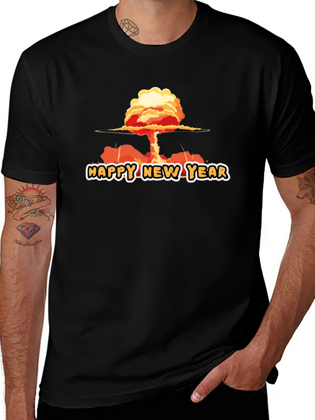 Happy New Year Funny Graphic Tee