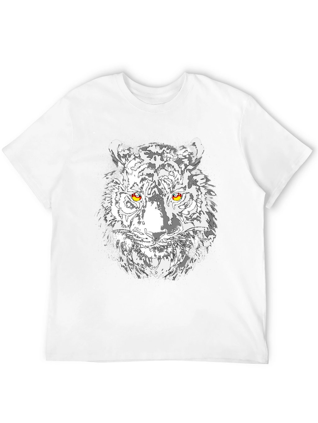 Tiger Graphic T-Shirt - Black