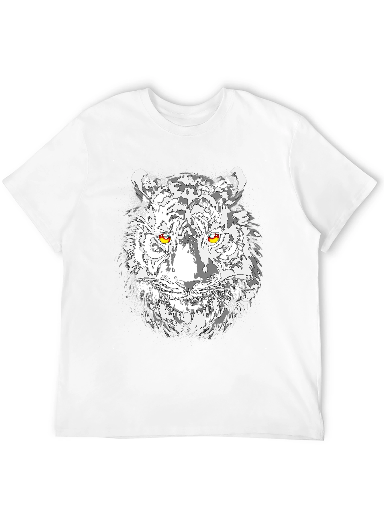 Tiger Graphic T-Shirt - Black
