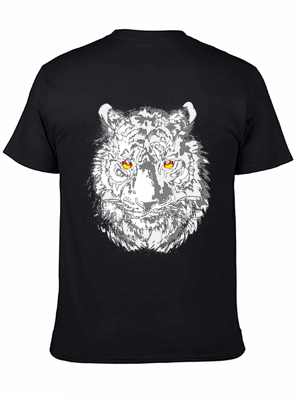 Tiger Graphic T-Shirt - Black