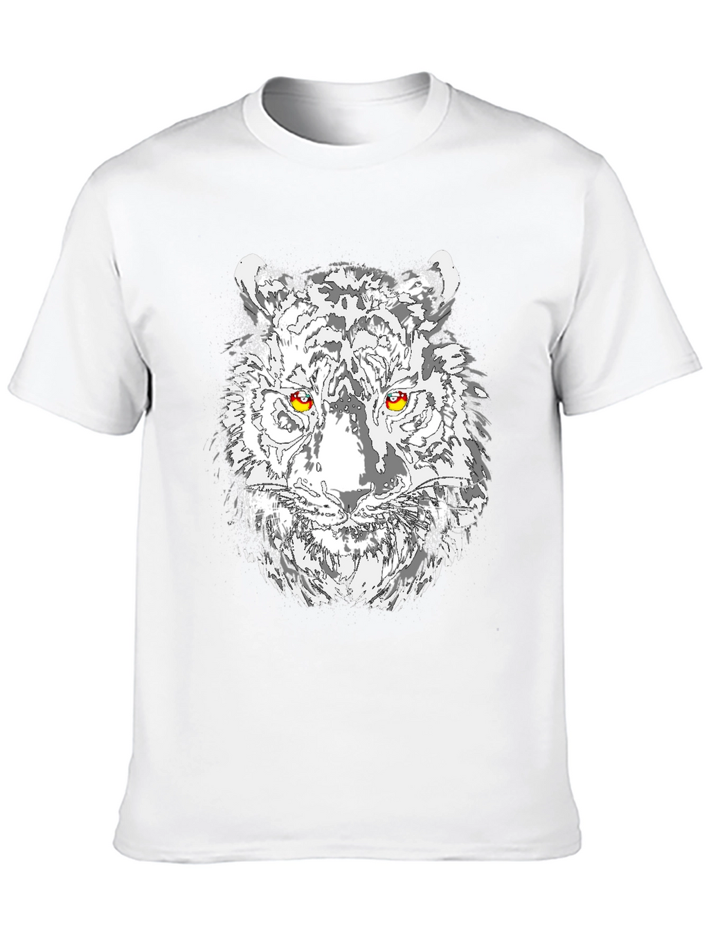 Tiger Graphic T-Shirt - Black