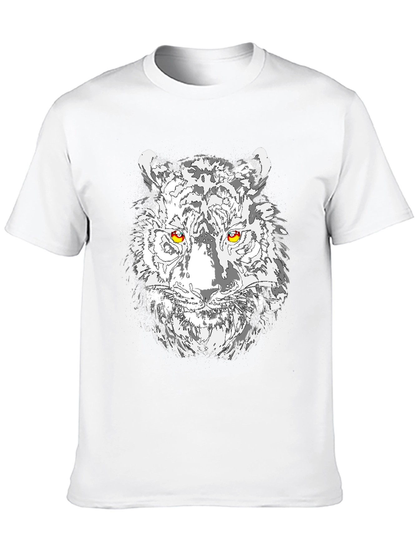 Tiger Graphic T-Shirt - Black