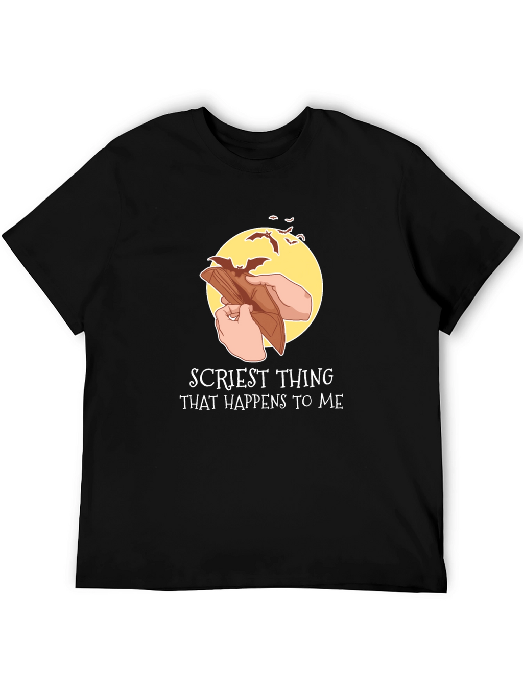 Spooky Empty Wallet T-Shirt - Halloween Humor