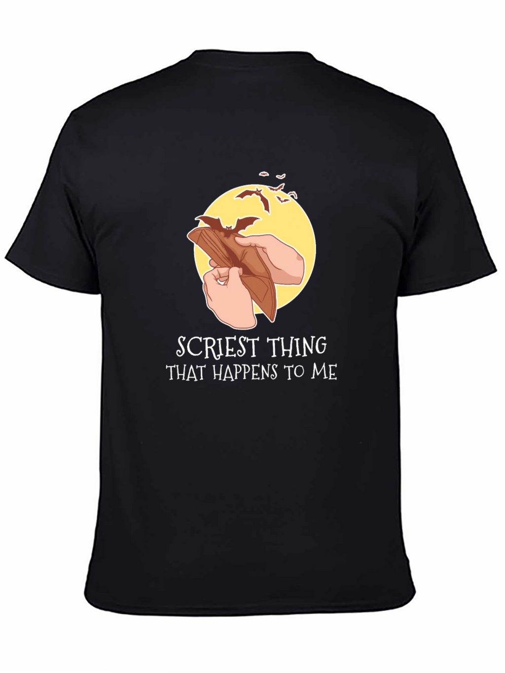 Spooky Empty Wallet T-Shirt - Halloween Humor