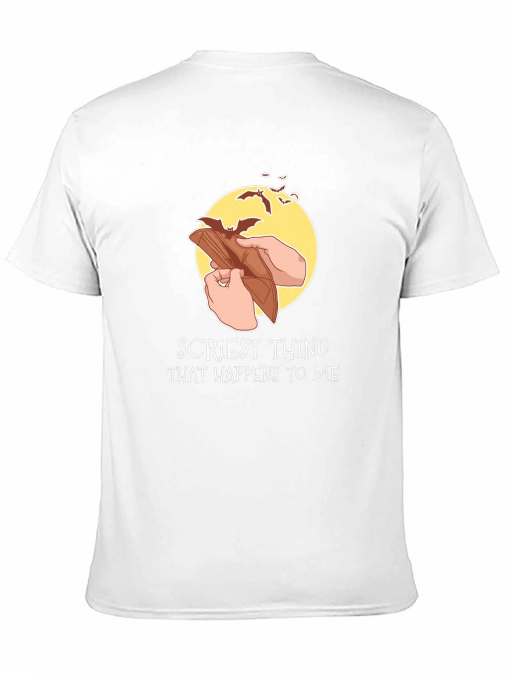 Spooky Empty Wallet T-Shirt - Halloween Humor