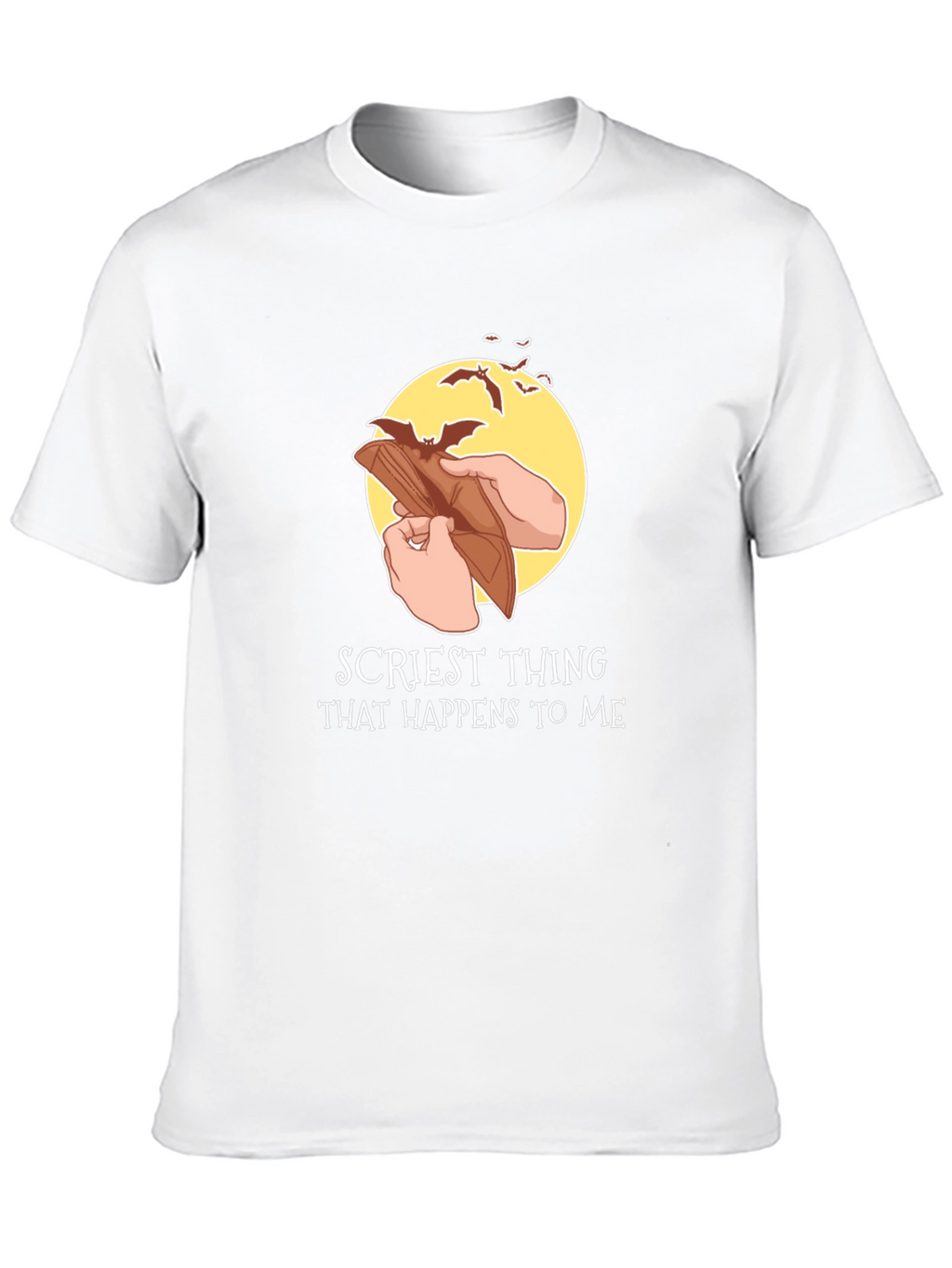 Spooky Empty Wallet T-Shirt - Halloween Humor