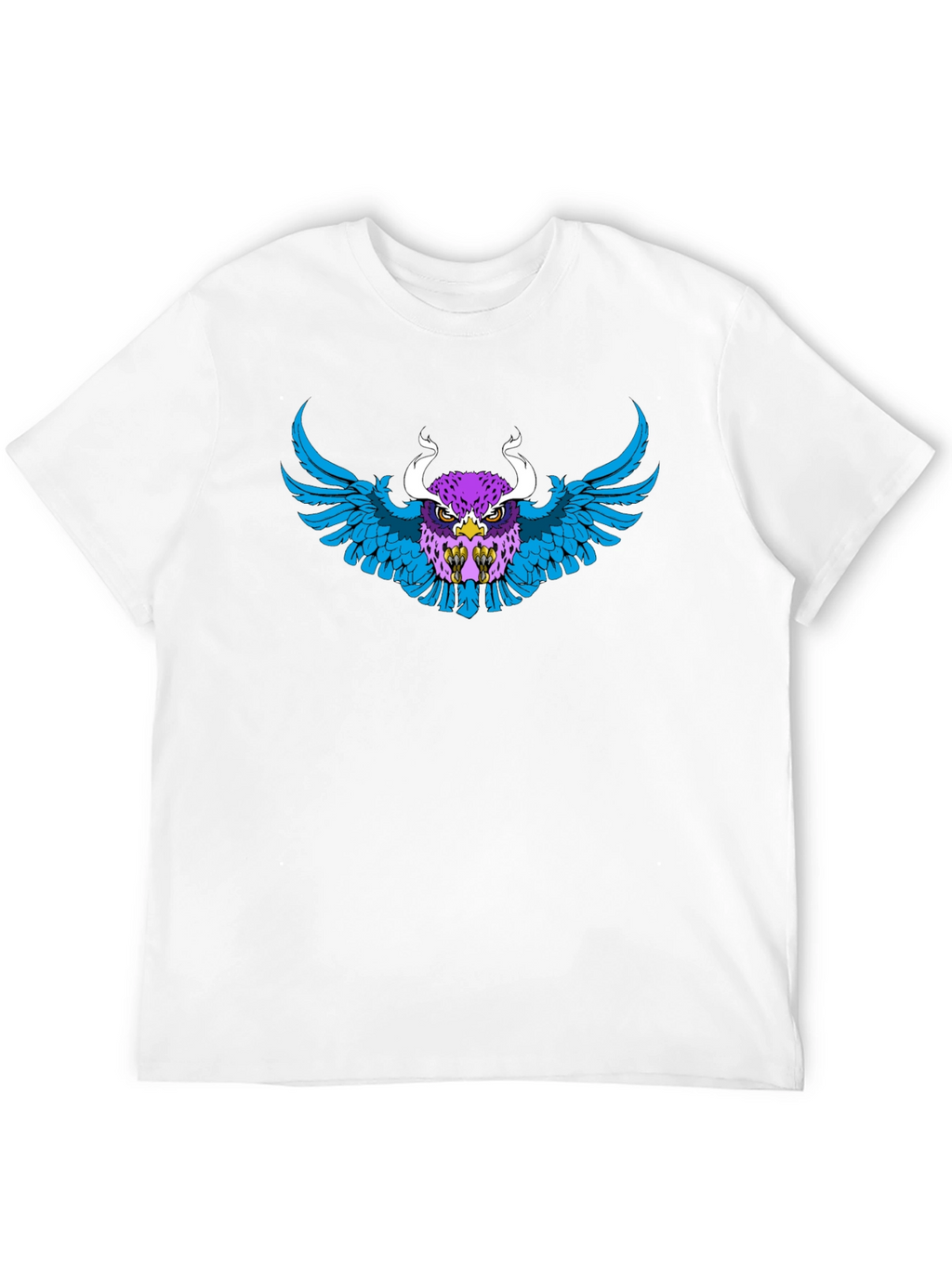 Eye-Catching Graphic Tee - Winged Beast