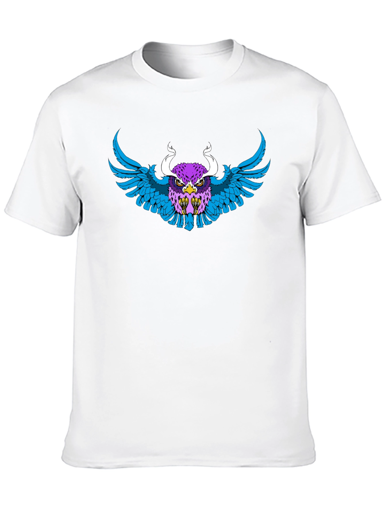 Eye-Catching Graphic Tee - Winged Beast