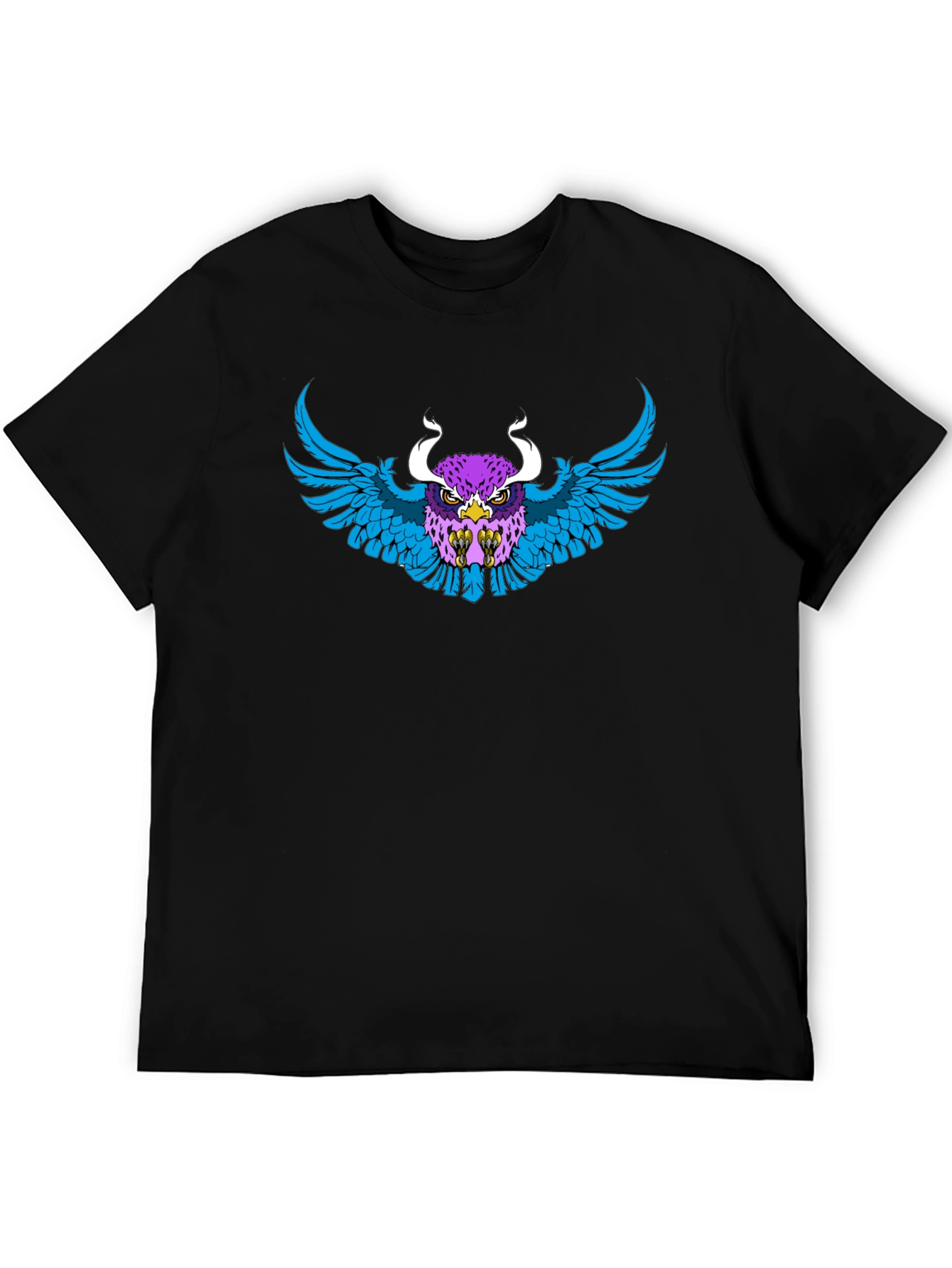 Eye-Catching Graphic Tee - Winged Beast