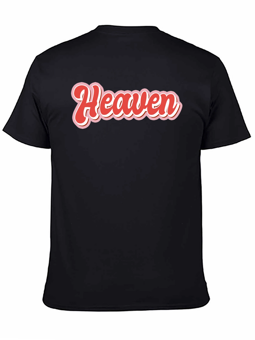 Retro Heaven Graphic T-Shirt - Black