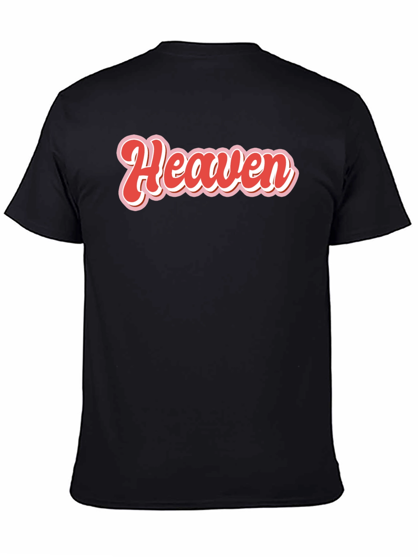 Retro Heaven Graphic T-Shirt - Black