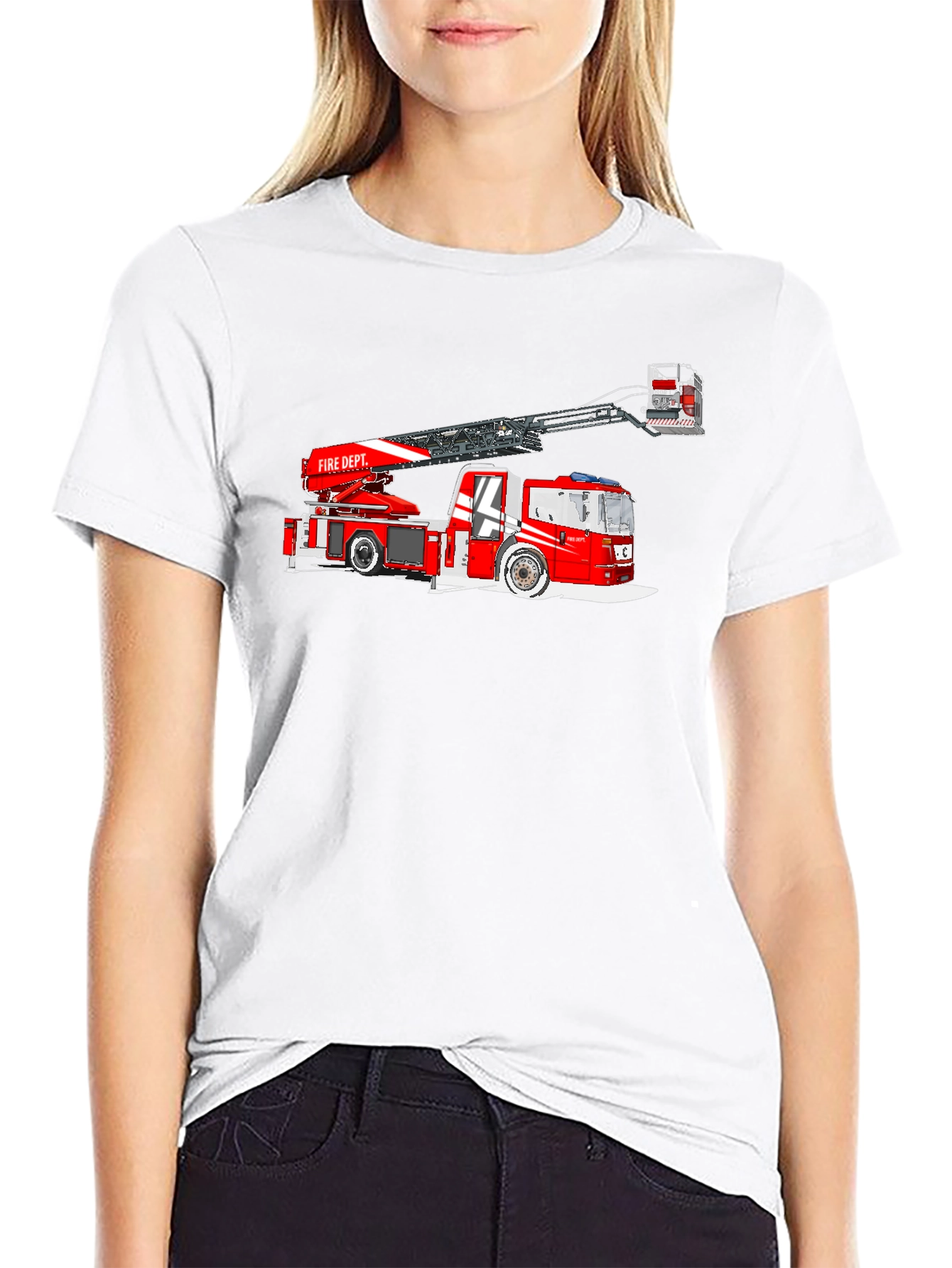 Fire Truck Graphic Tee