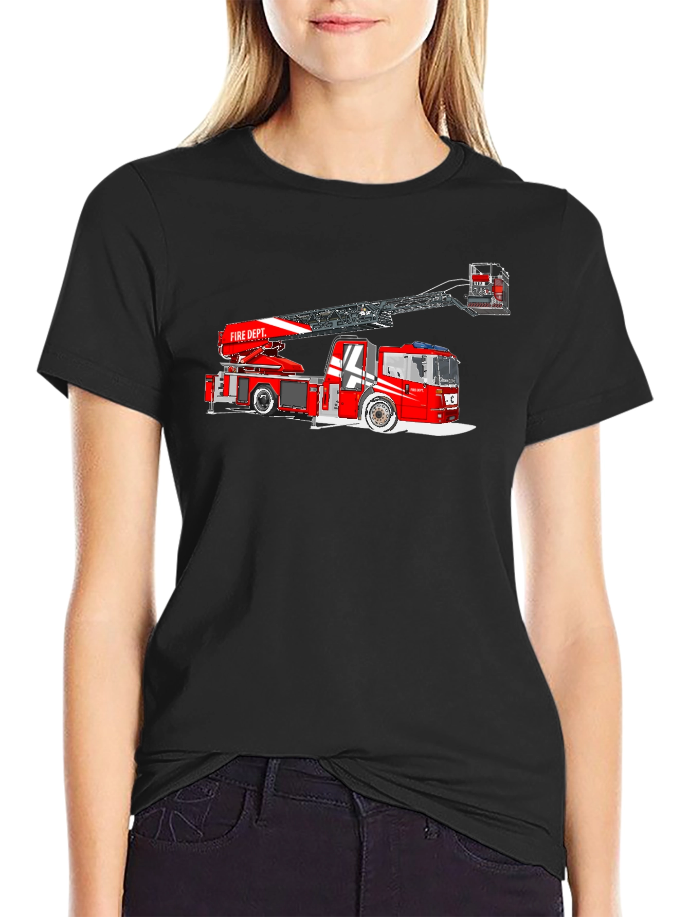 Fire Truck Graphic Tee
