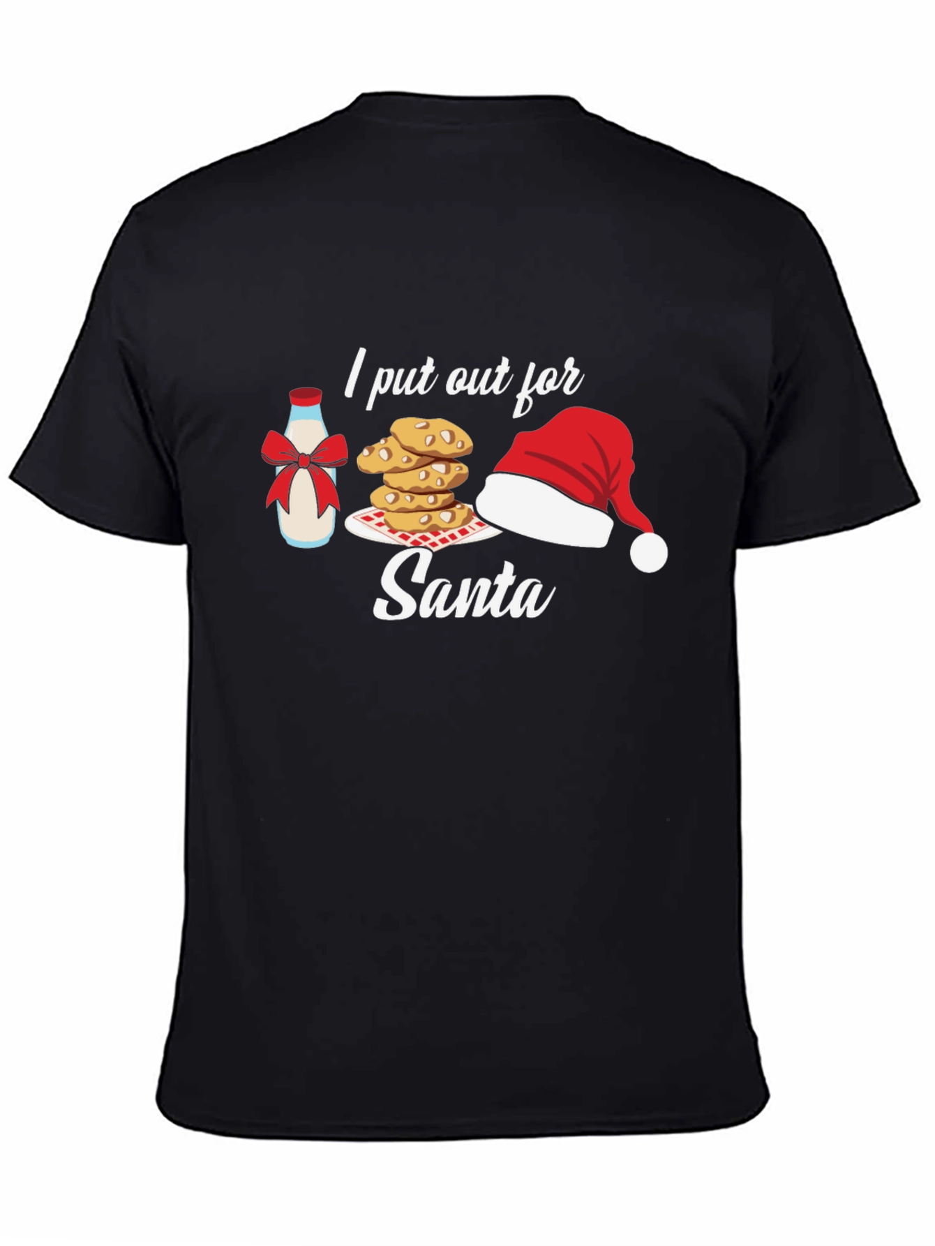 I Put Out for Santa T-Shirt Christmas Holiday Tee