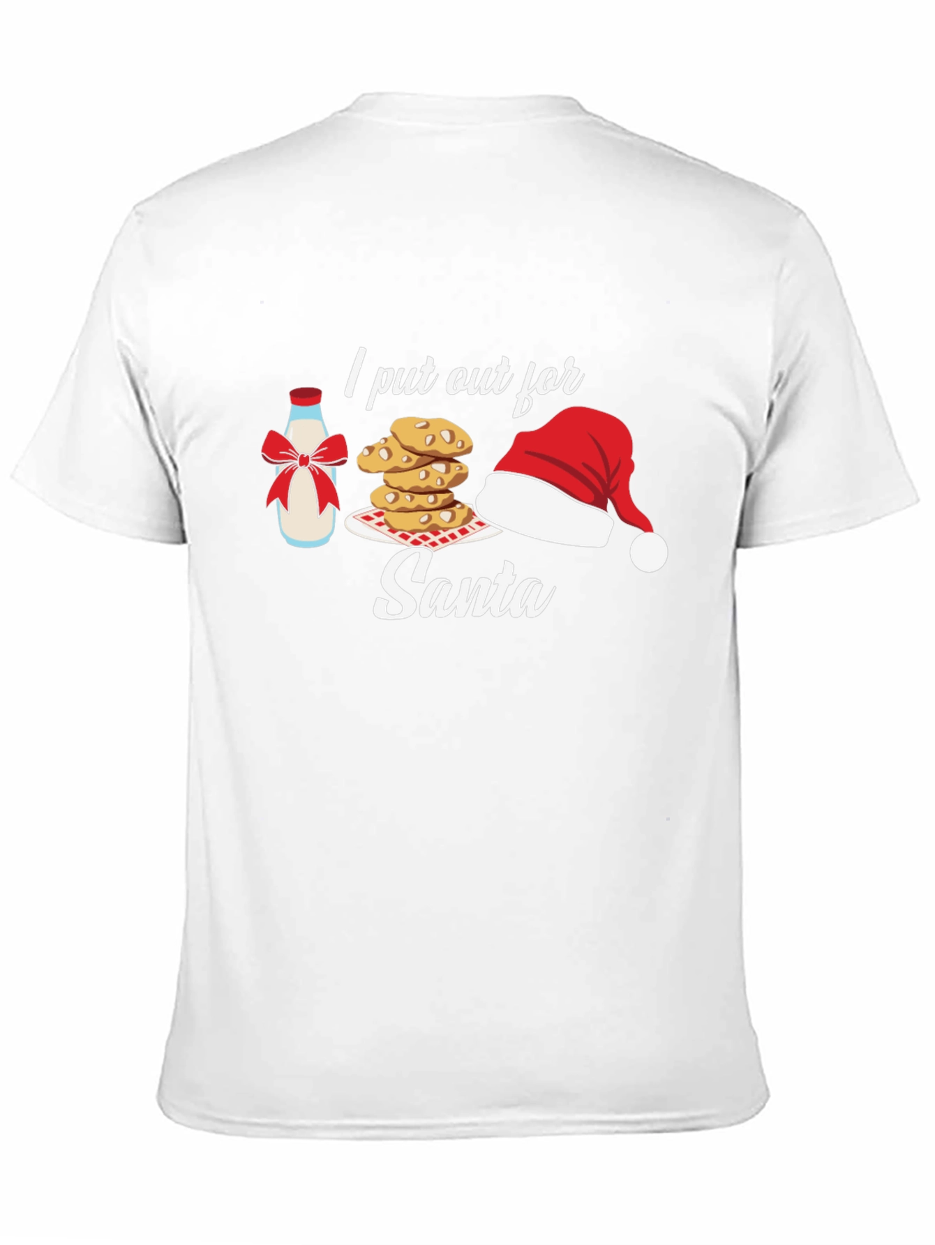 I Put Out for Santa T-Shirt Christmas Holiday Tee