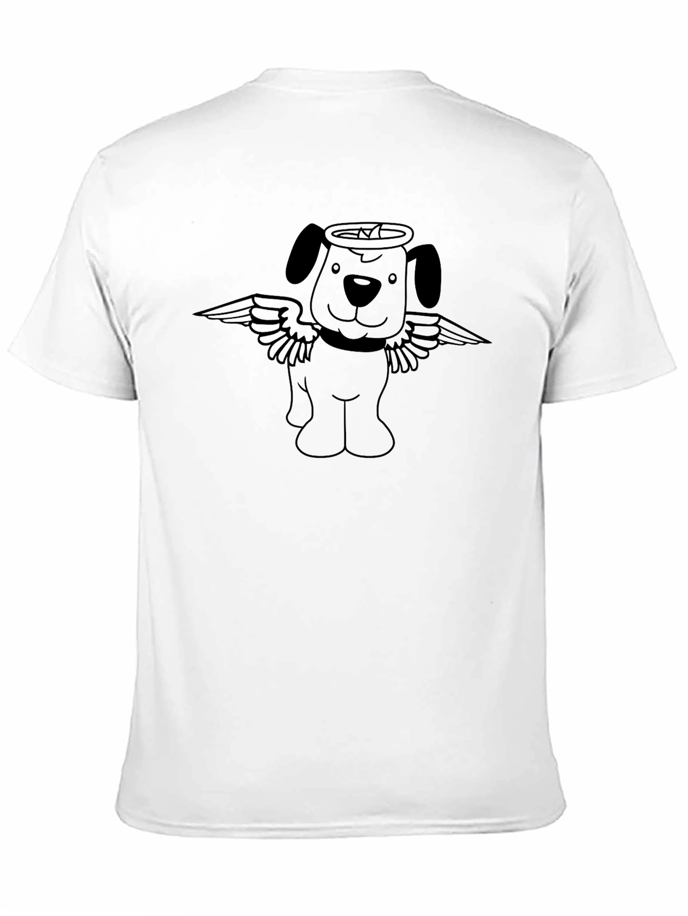 Angel Dog Graphic T-Shirt