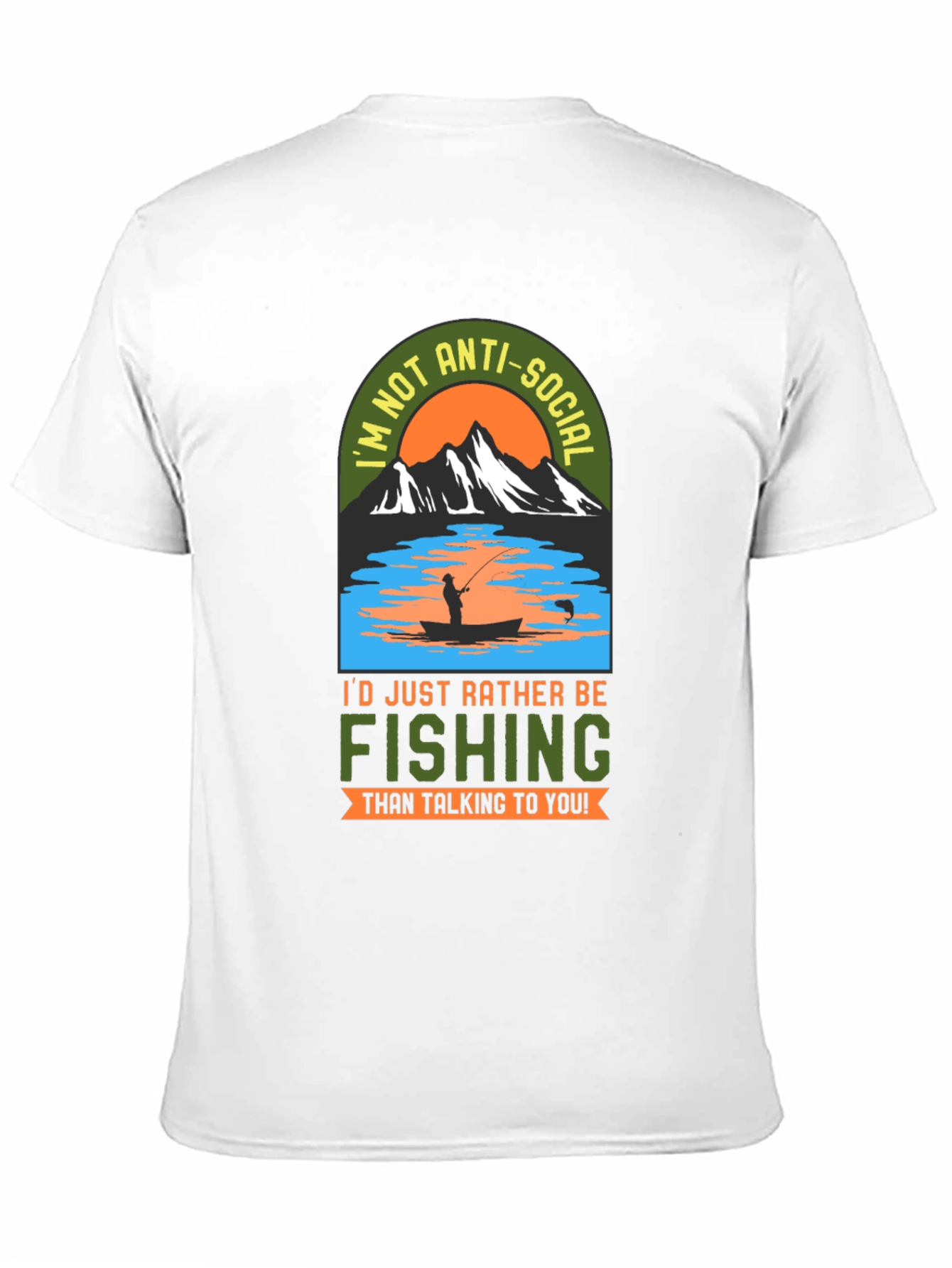 Anti-Social Fishing T-Shirt