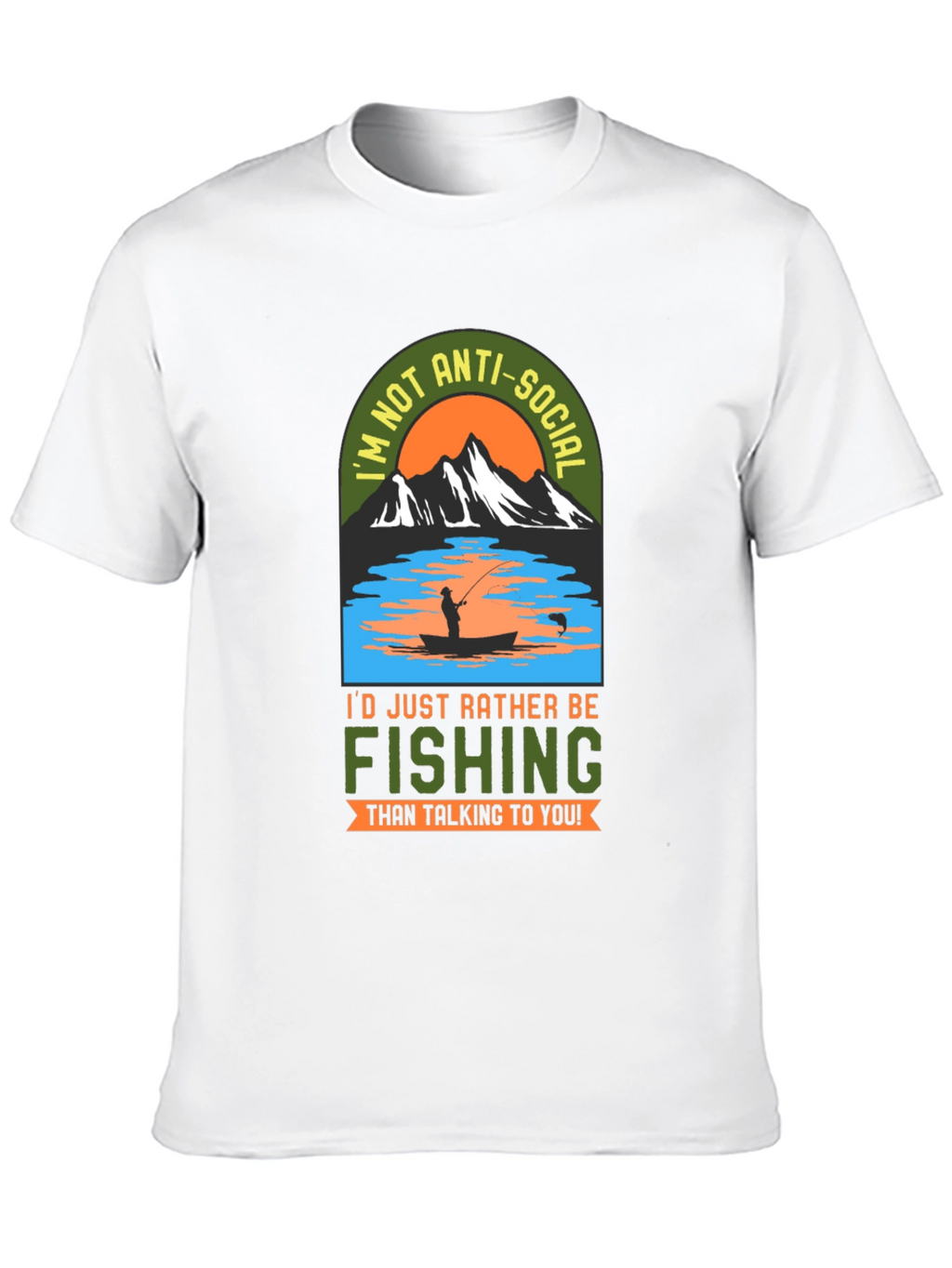 Anti-Social Fishing T-Shirt