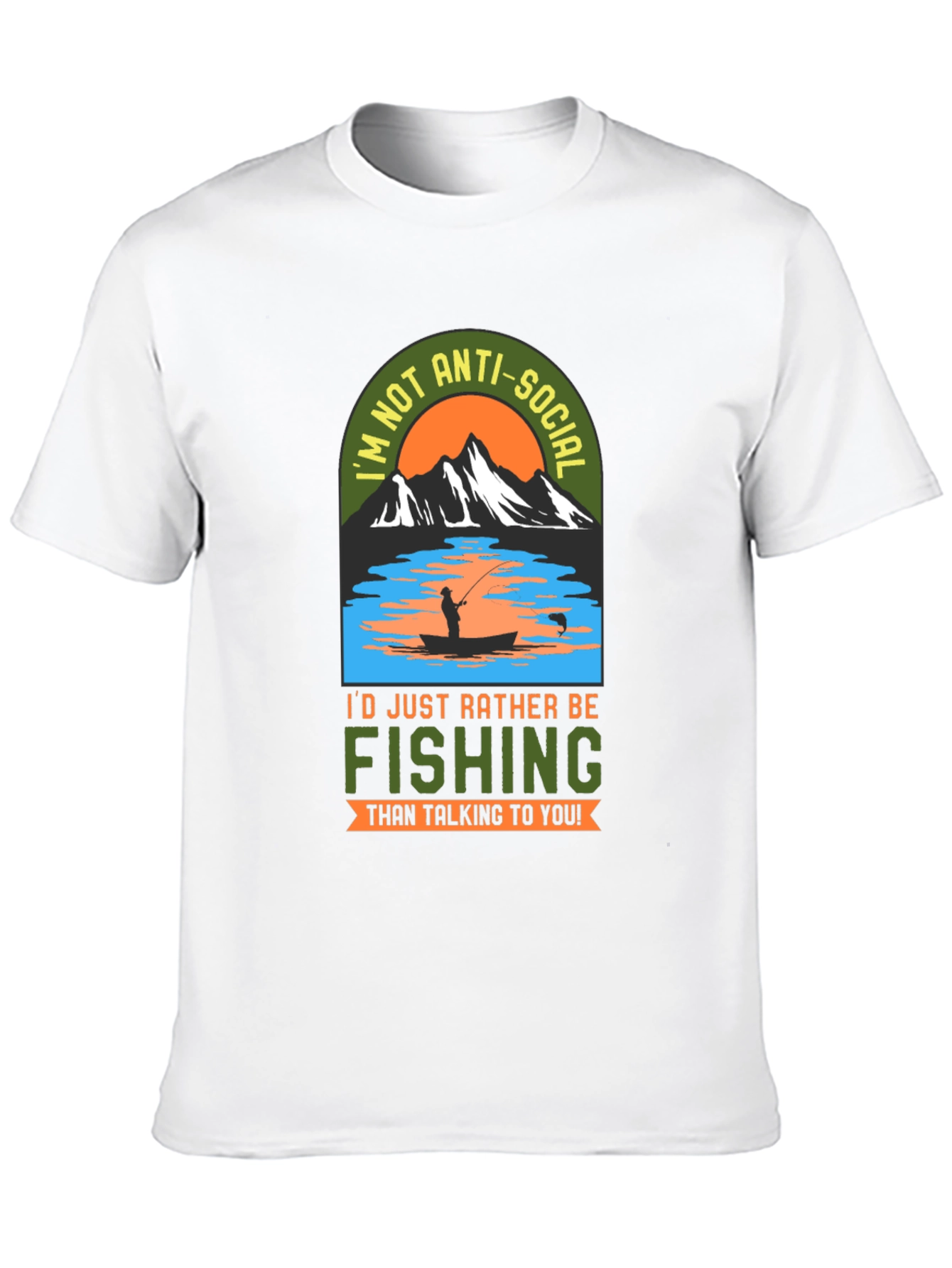 Anti-Social Fishing T-Shirt