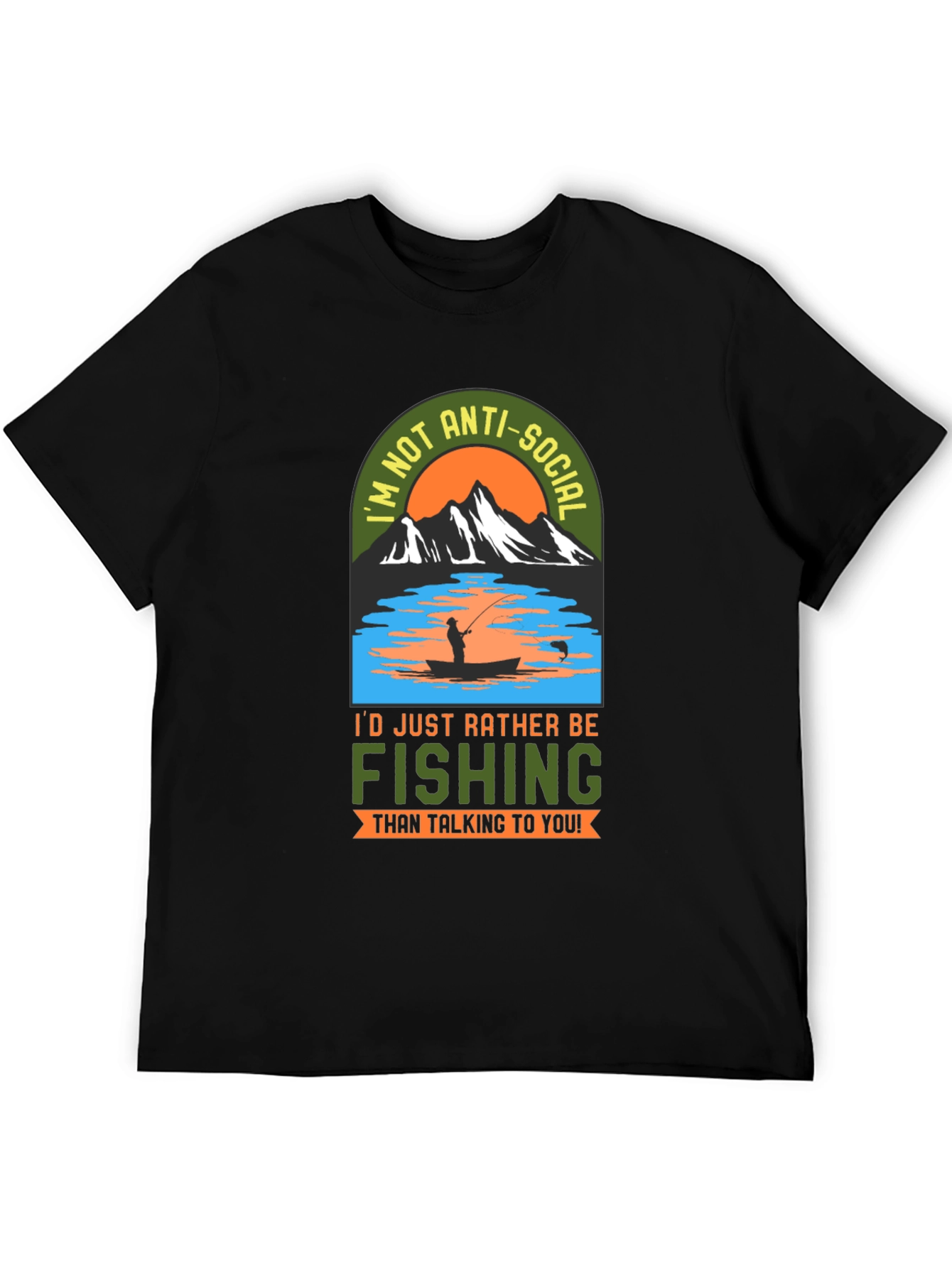 Anti-Social Fishing T-Shirt