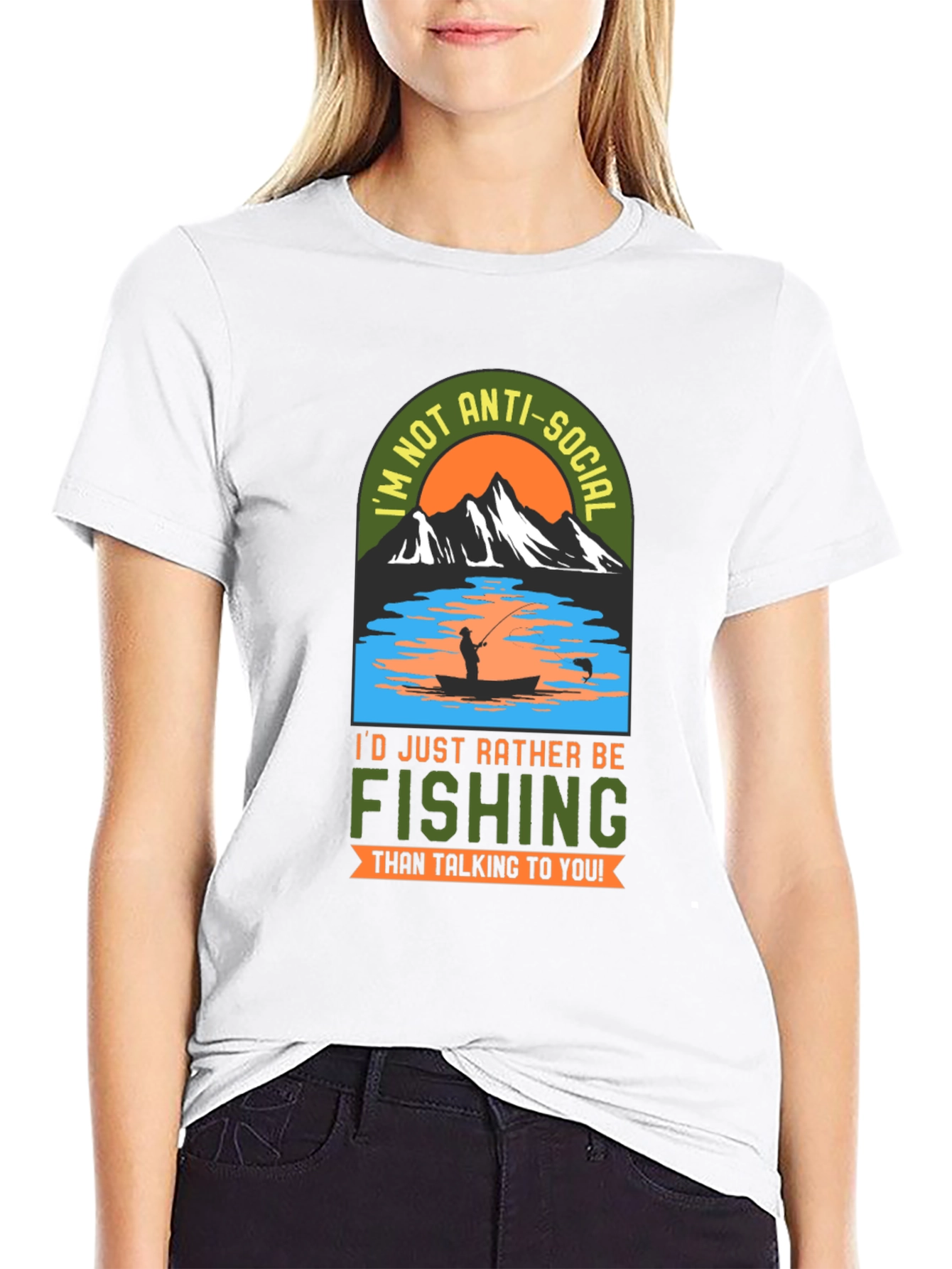Anti-Social Fishing T-Shirt
