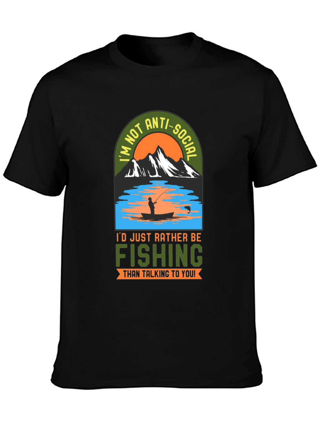 Anti-Social Fishing T-Shirt