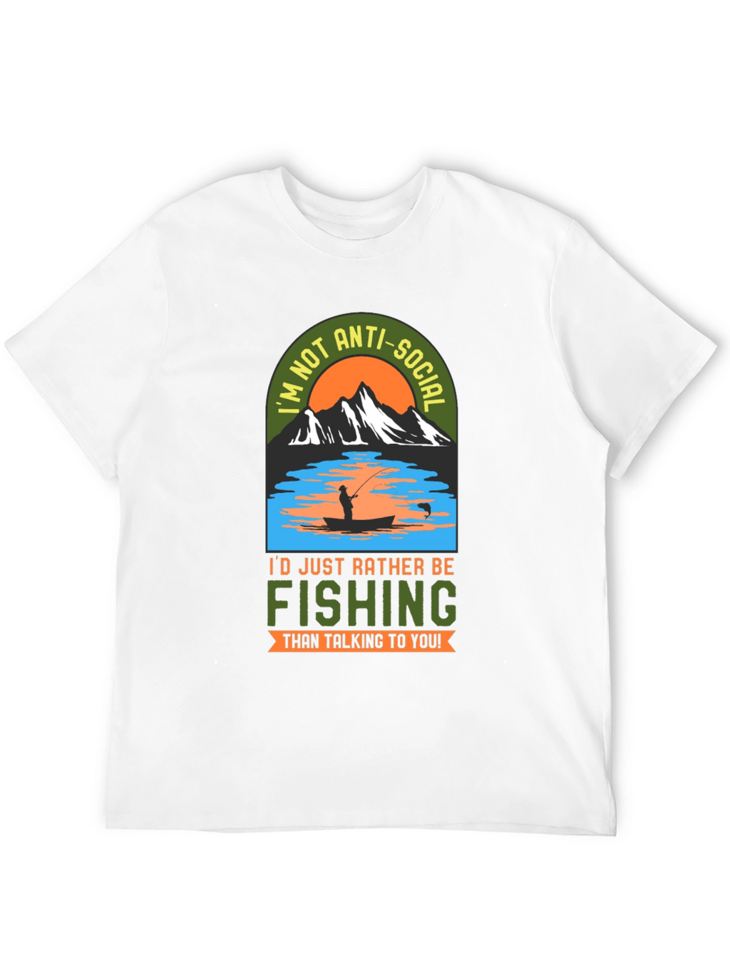 Anti-Social Fishing T-Shirt