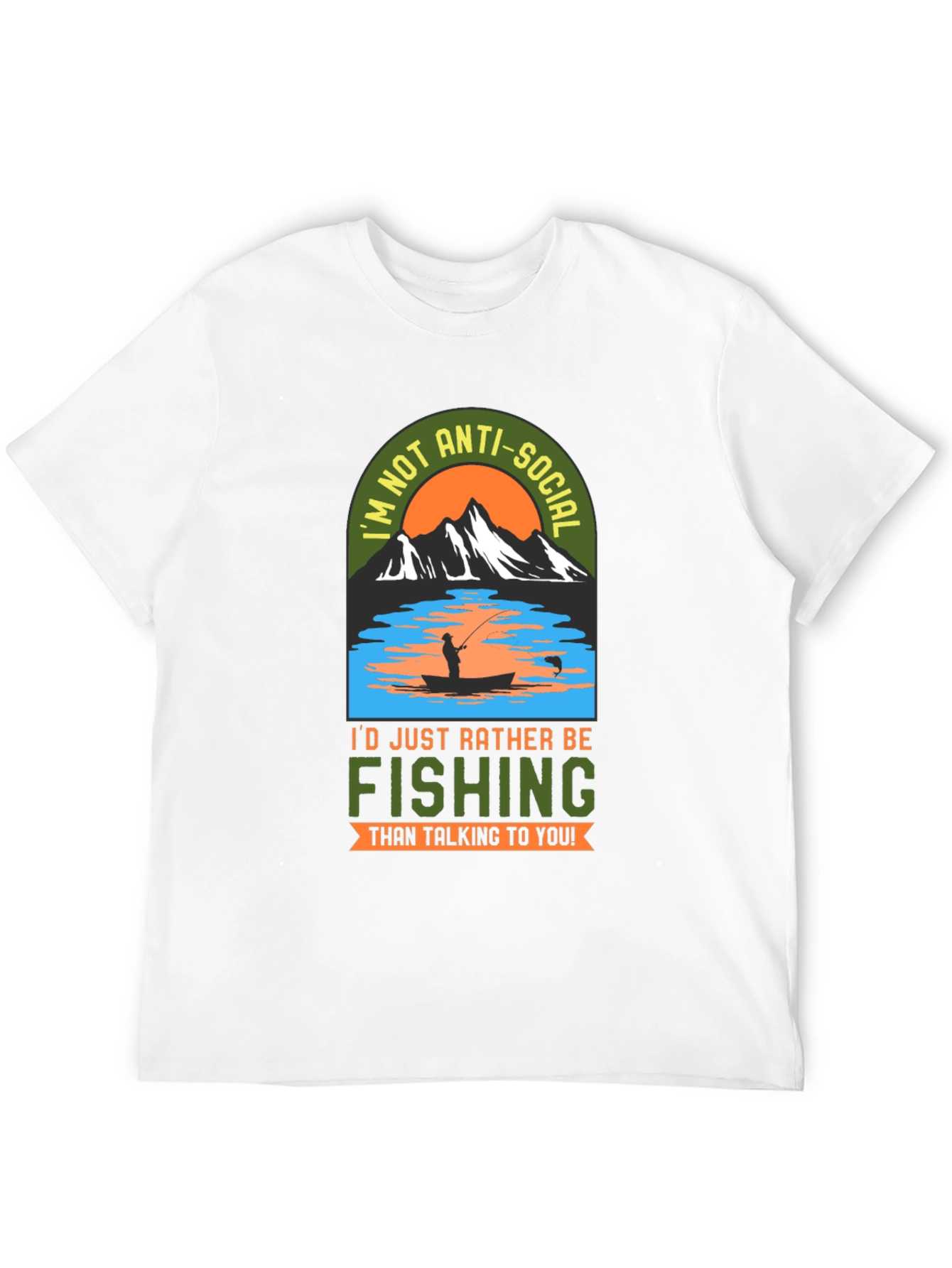 Anti-Social Fishing T-Shirt