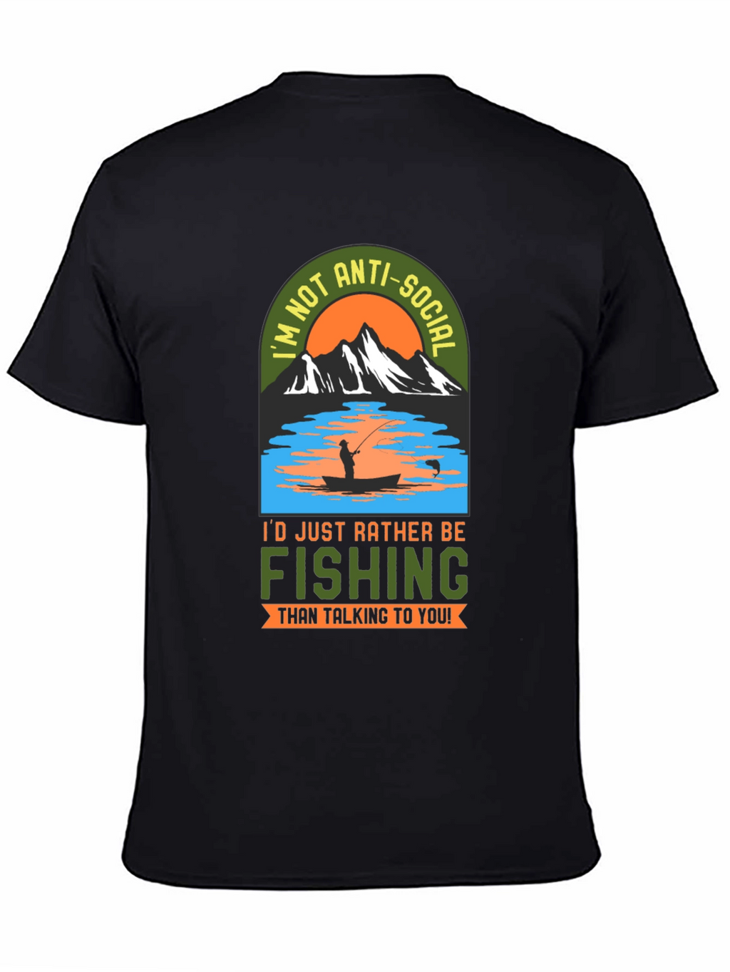 Anti-Social Fishing T-Shirt