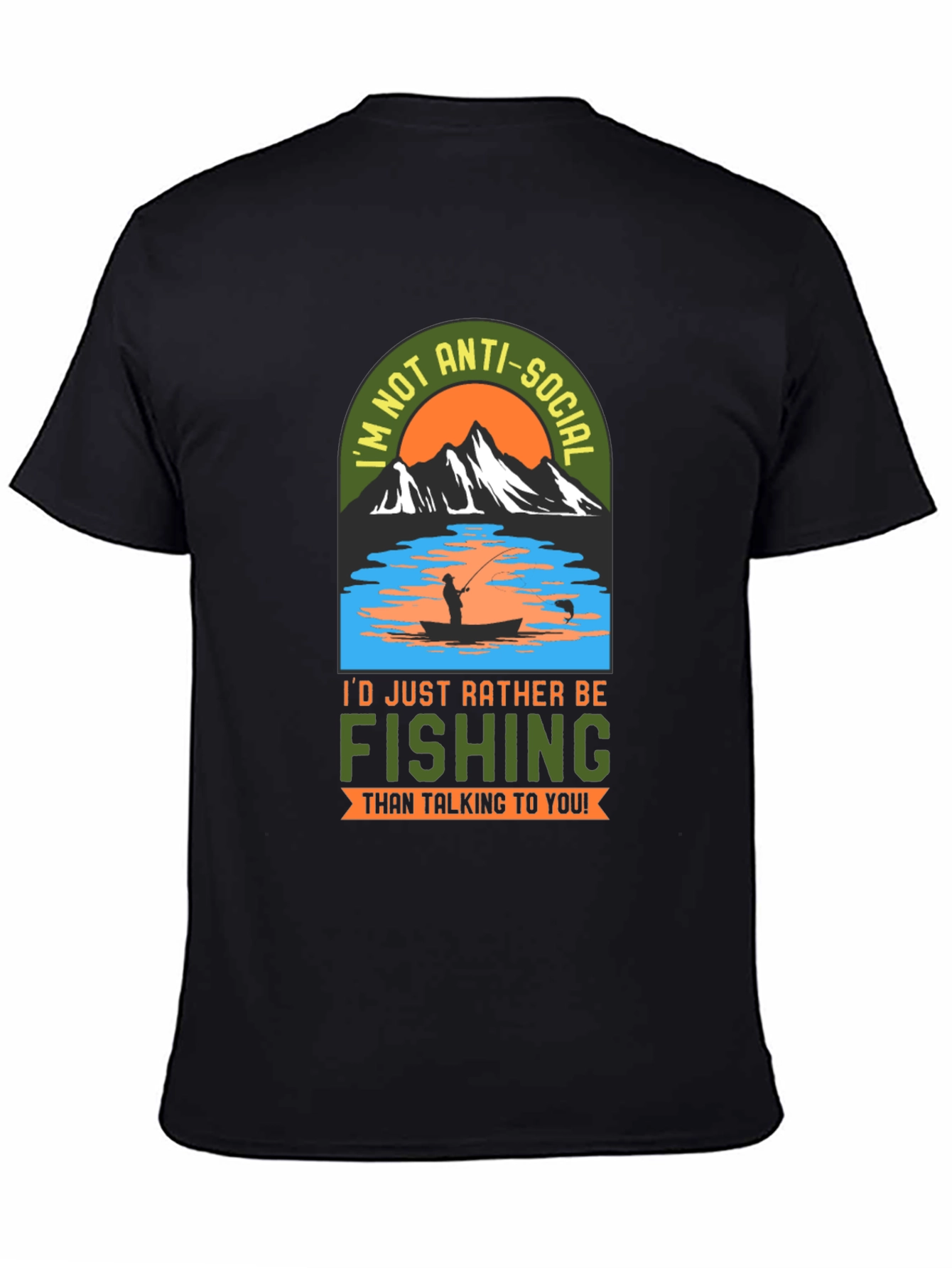 Anti-Social Fishing T-Shirt