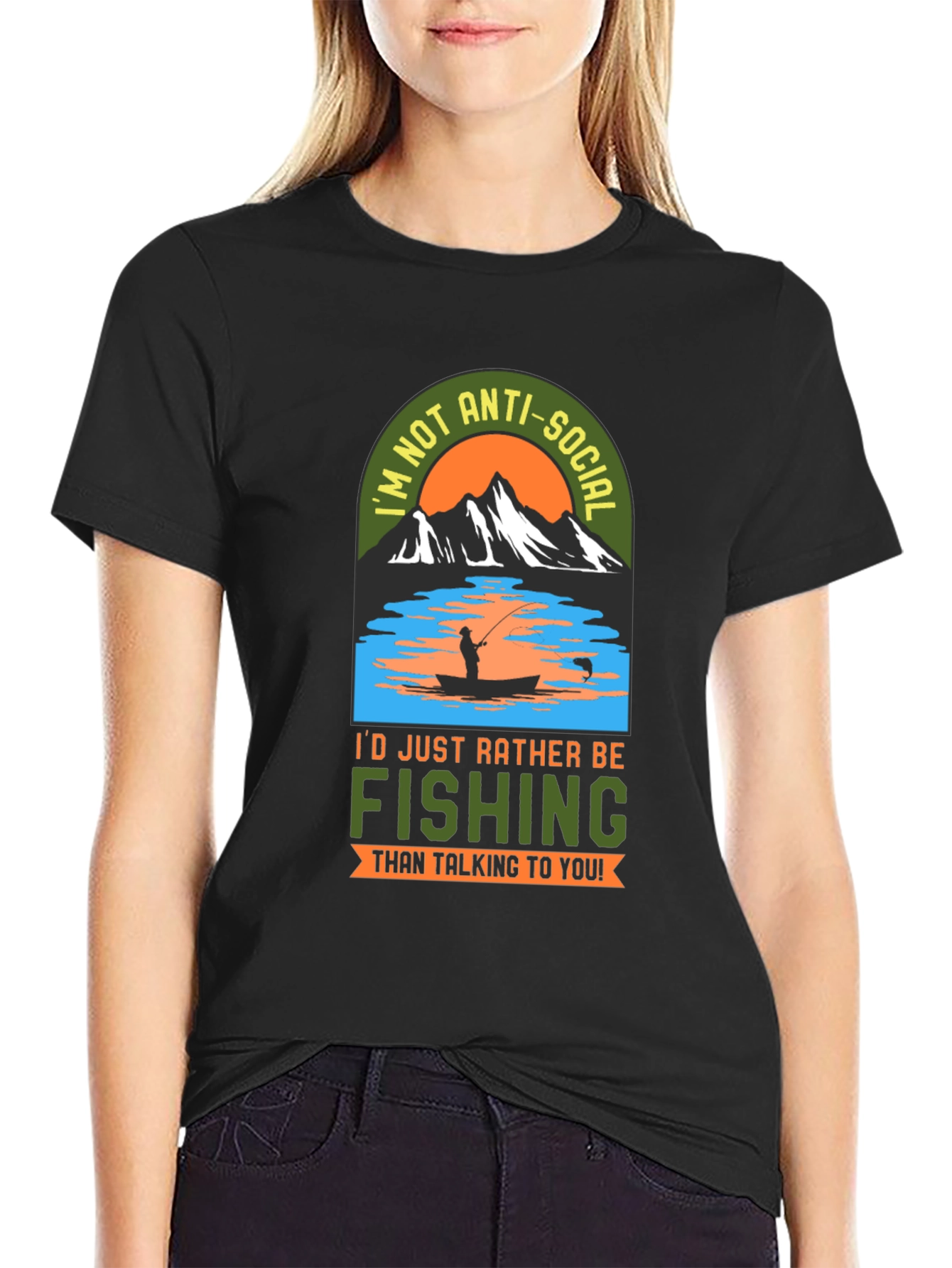 Anti-Social Fishing T-Shirt