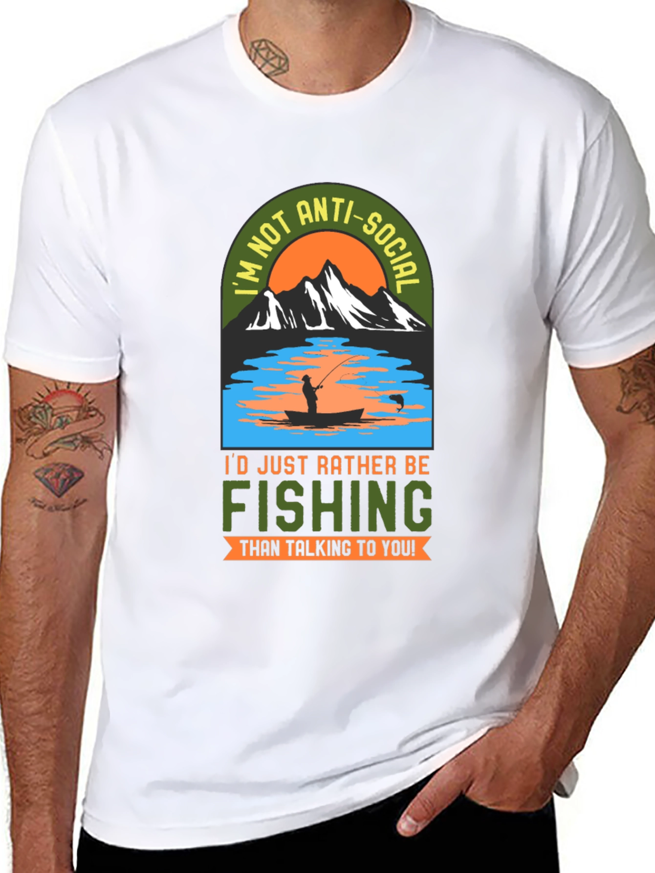 Anti-Social Fishing T-Shirt