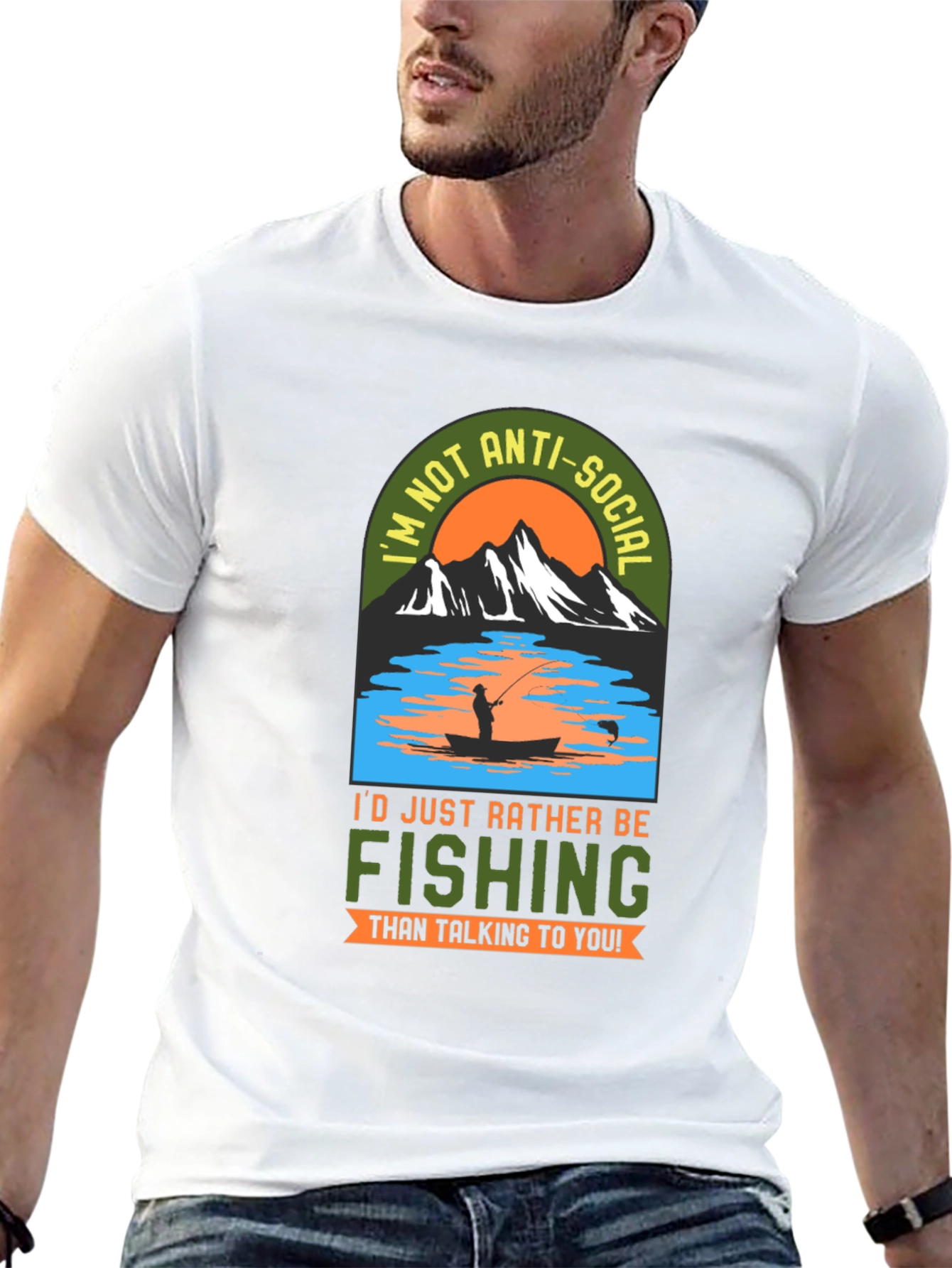 Anti-Social Fishing T-Shirt