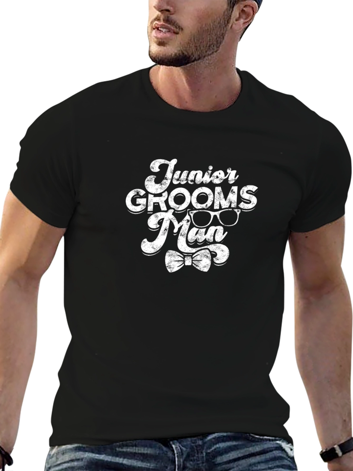 Junior Groomsman Graphic Tee - Wedding Party Apparel