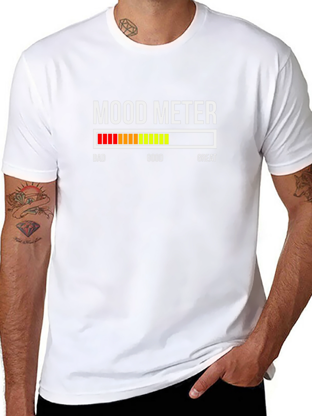 Mood Meter T-Shirt - Funny Sarcastic Tee