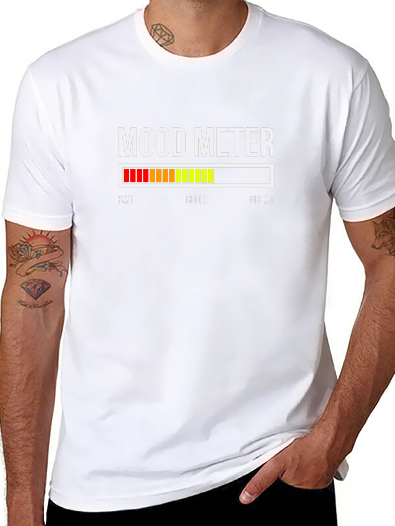 Mood Meter T-Shirt - Funny Sarcastic Tee