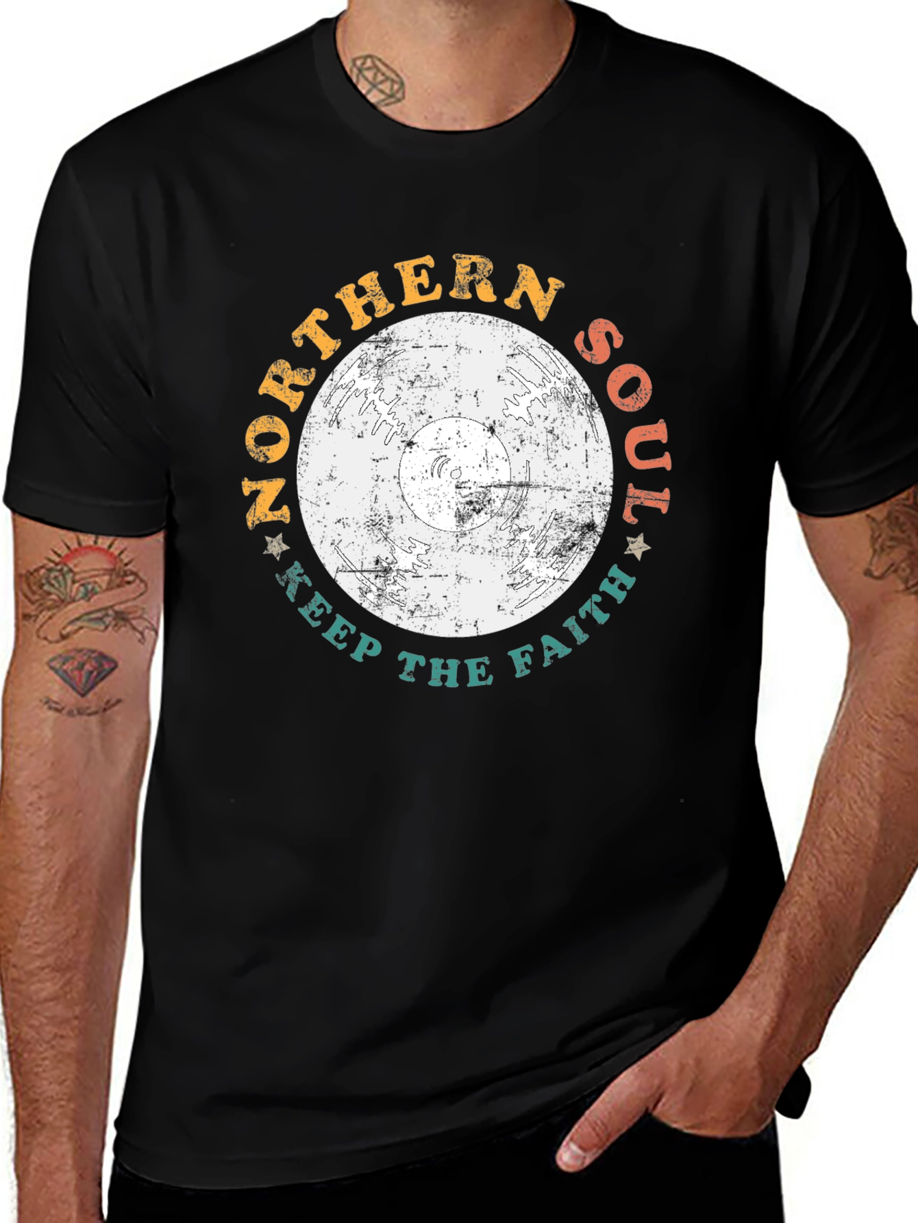 Northern Soul T-Shirt - Keep The Faith