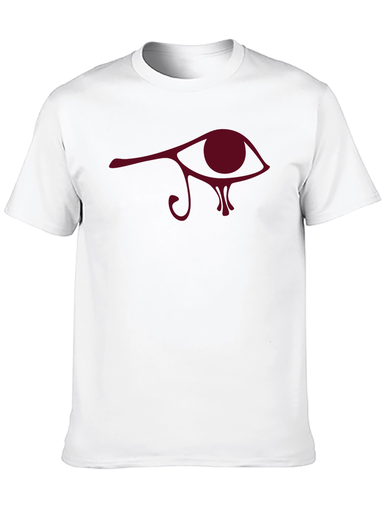 Eye of Horus Graphic Tee - Black Cotton Comfort