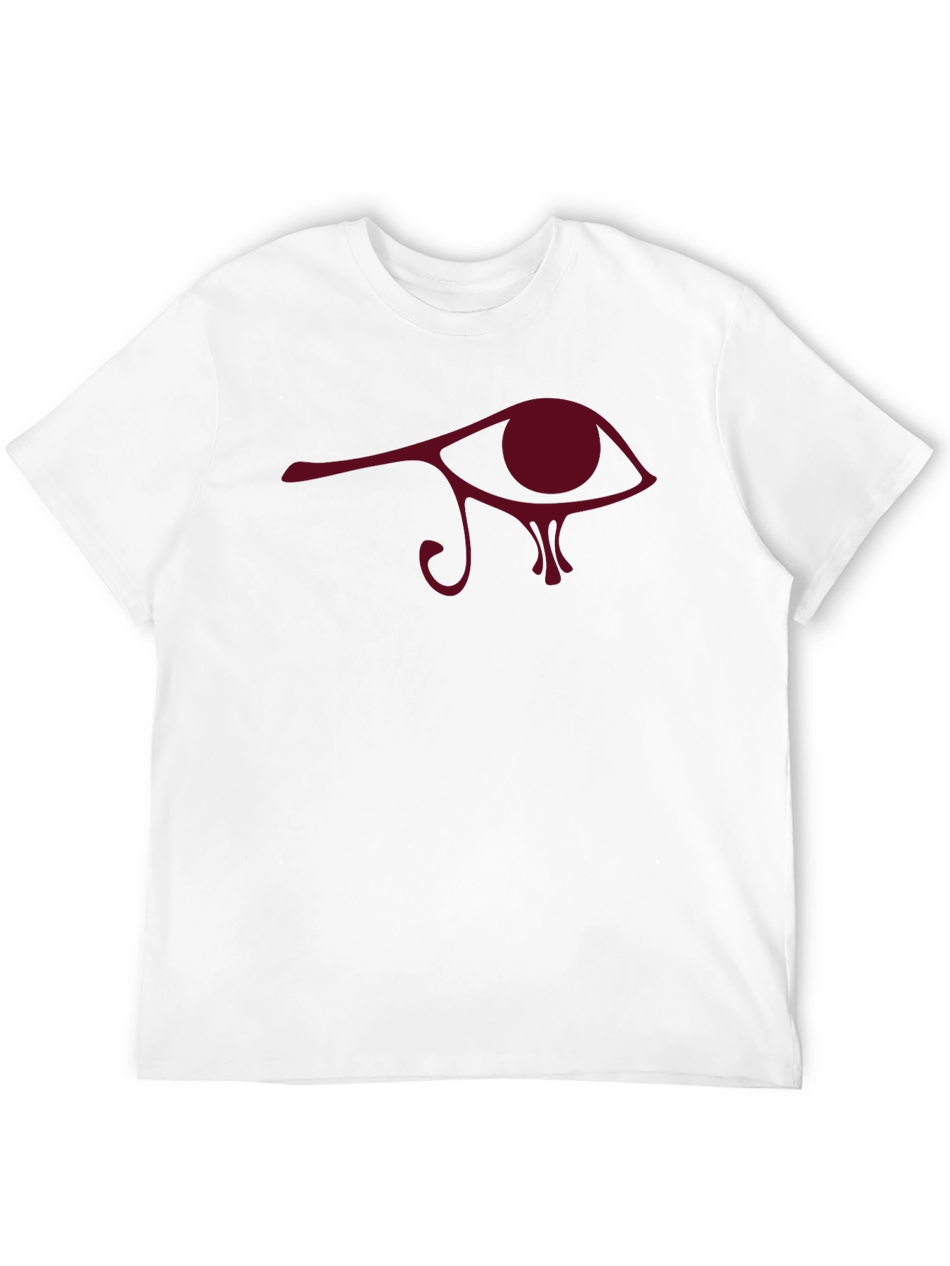 Eye of Horus Graphic Tee - Black Cotton Comfort