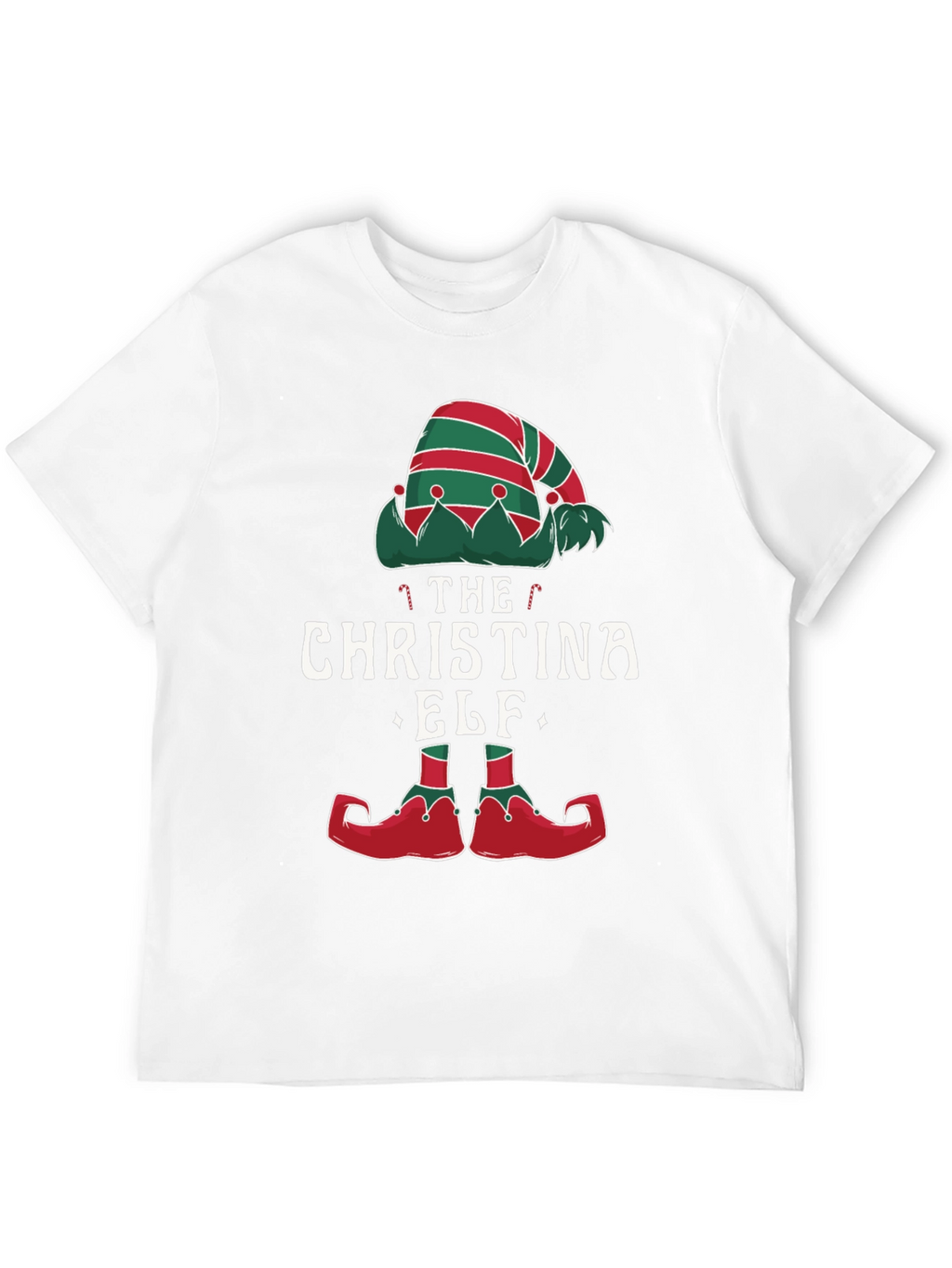 The Christina Elf Christmas Graphic T-Shirt