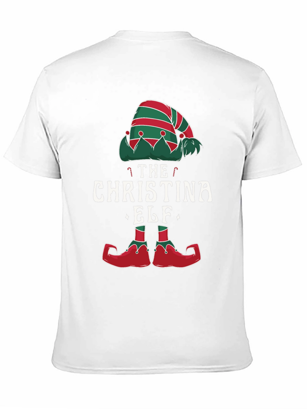 The Christina Elf Christmas Graphic T-Shirt