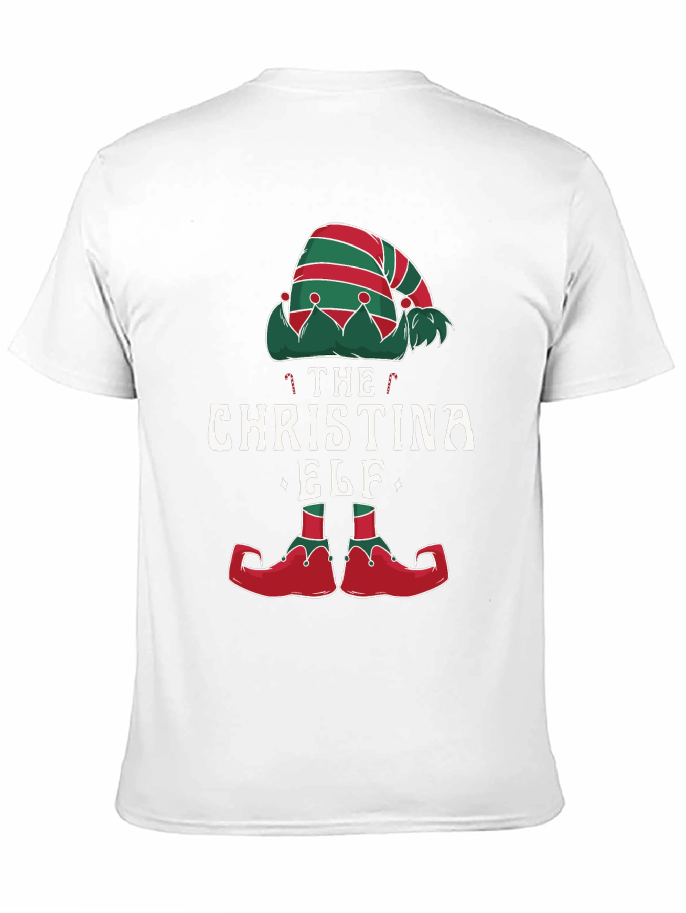 The Christina Elf Christmas Graphic T-Shirt